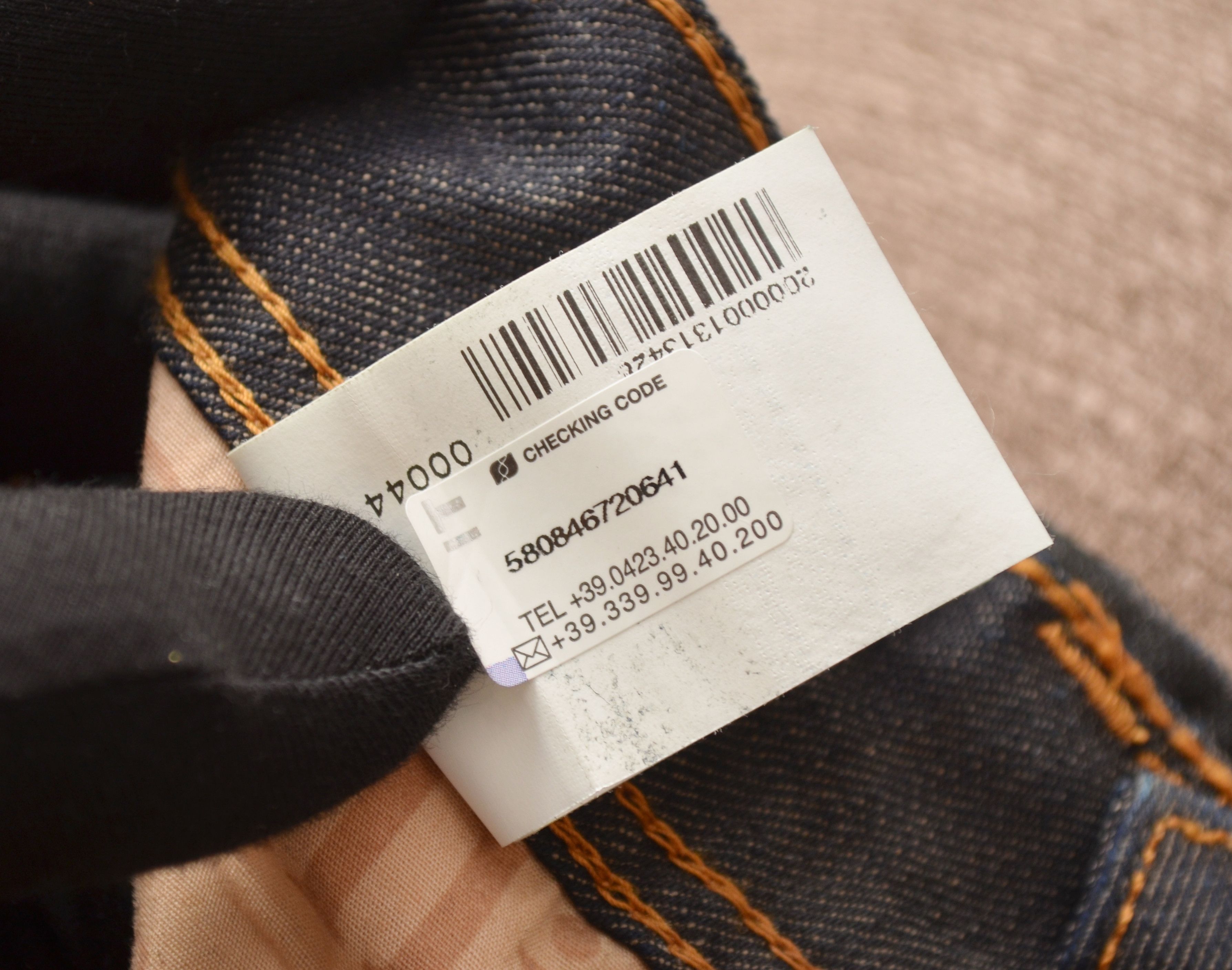 John Galliano John Galliano Striped Black Jeans Big Logo Size IT38 EU24 Size 26" / US 2 / IT 38 - 16 Thumbnail