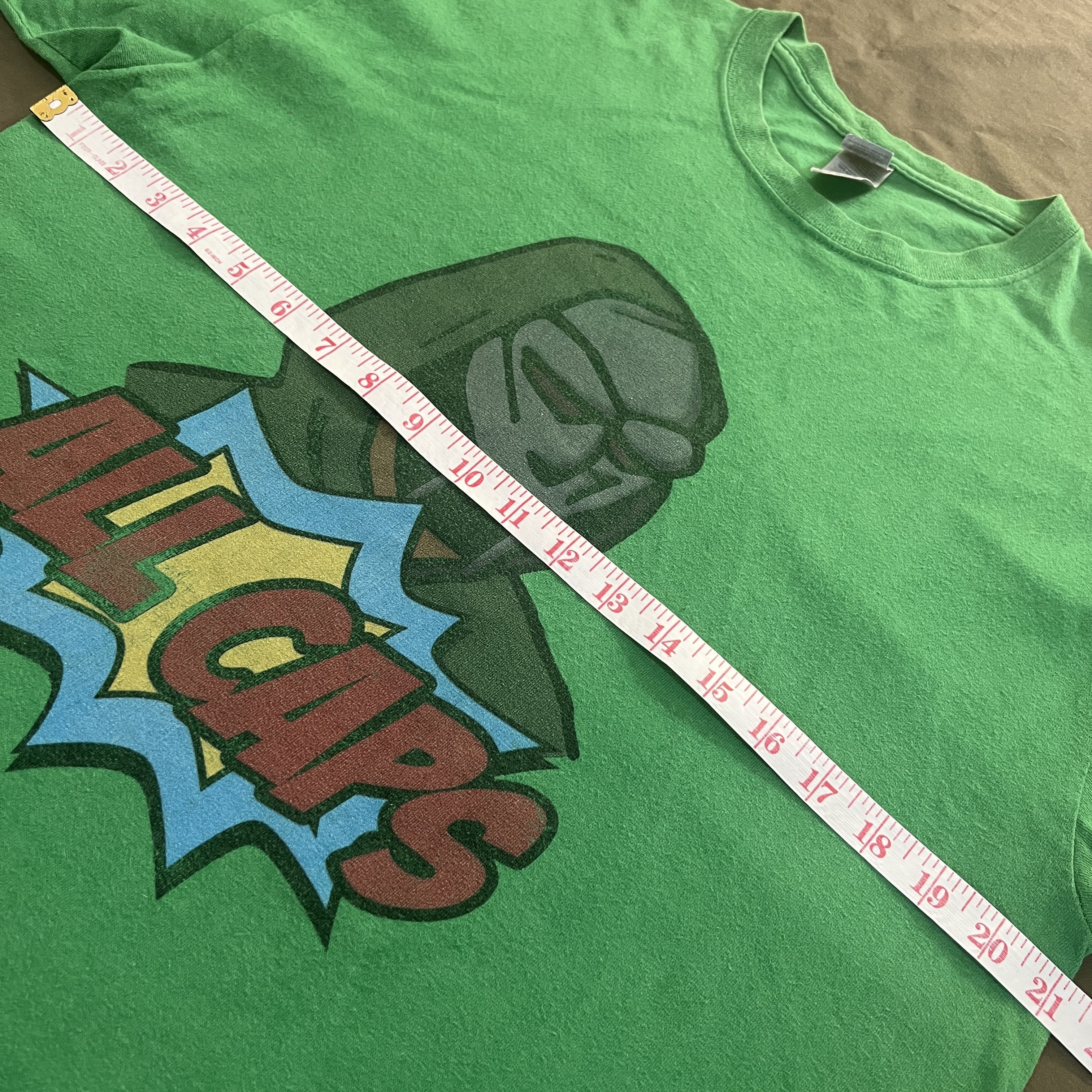 MF Doom × Rap Tees × Stones Throw Records Madlib MF DOOM Madvillian All Caps Promo Tee Shirt Size US L / EU 52-54 / 3 - 5 Thumbnail