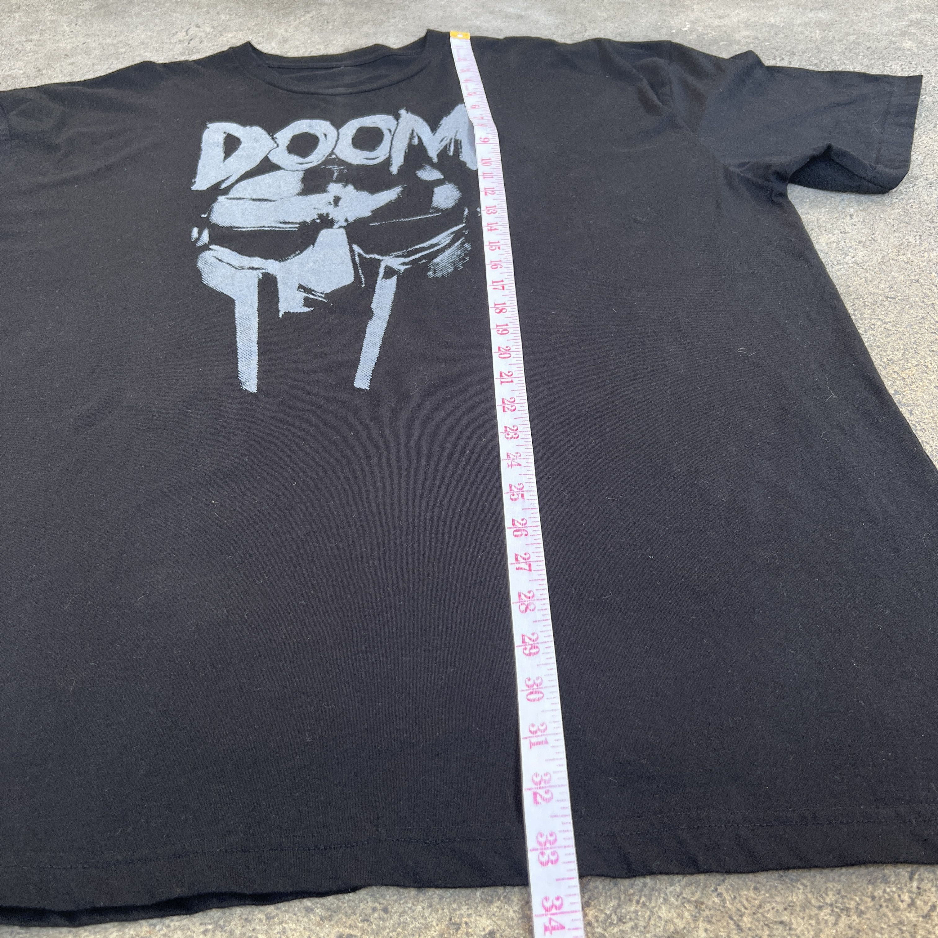 MF Doom × Rap Tees × Stones Throw Records Madlib MF DOOM Madvillian Promo Tee Shirt Size US XXL / EU 58 / 5 - 8 Thumbnail