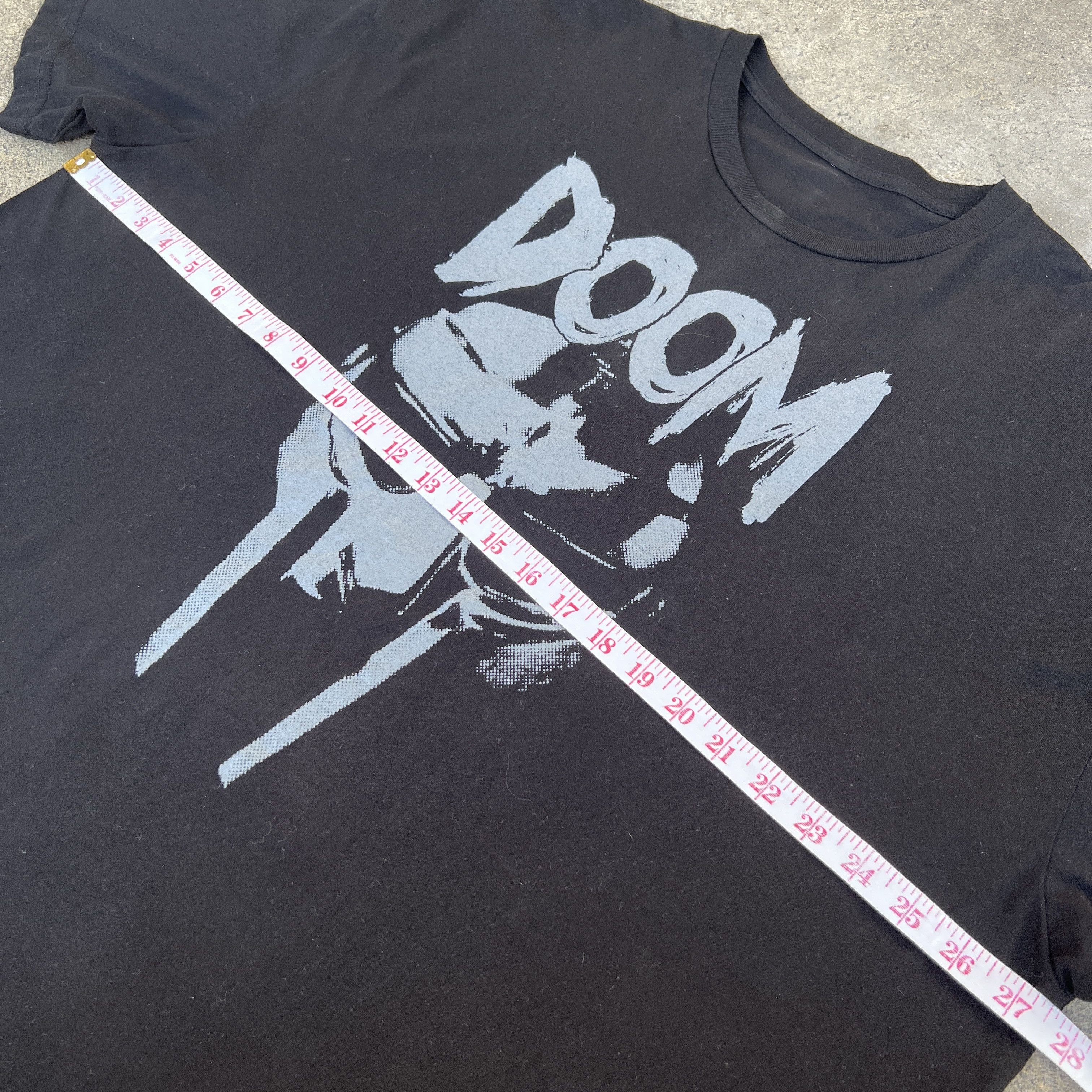 MF Doom × Rap Tees × Stones Throw Records Madlib MF DOOM Madvillian Promo Tee Shirt Size US XXL / EU 58 / 5 - 7 Thumbnail