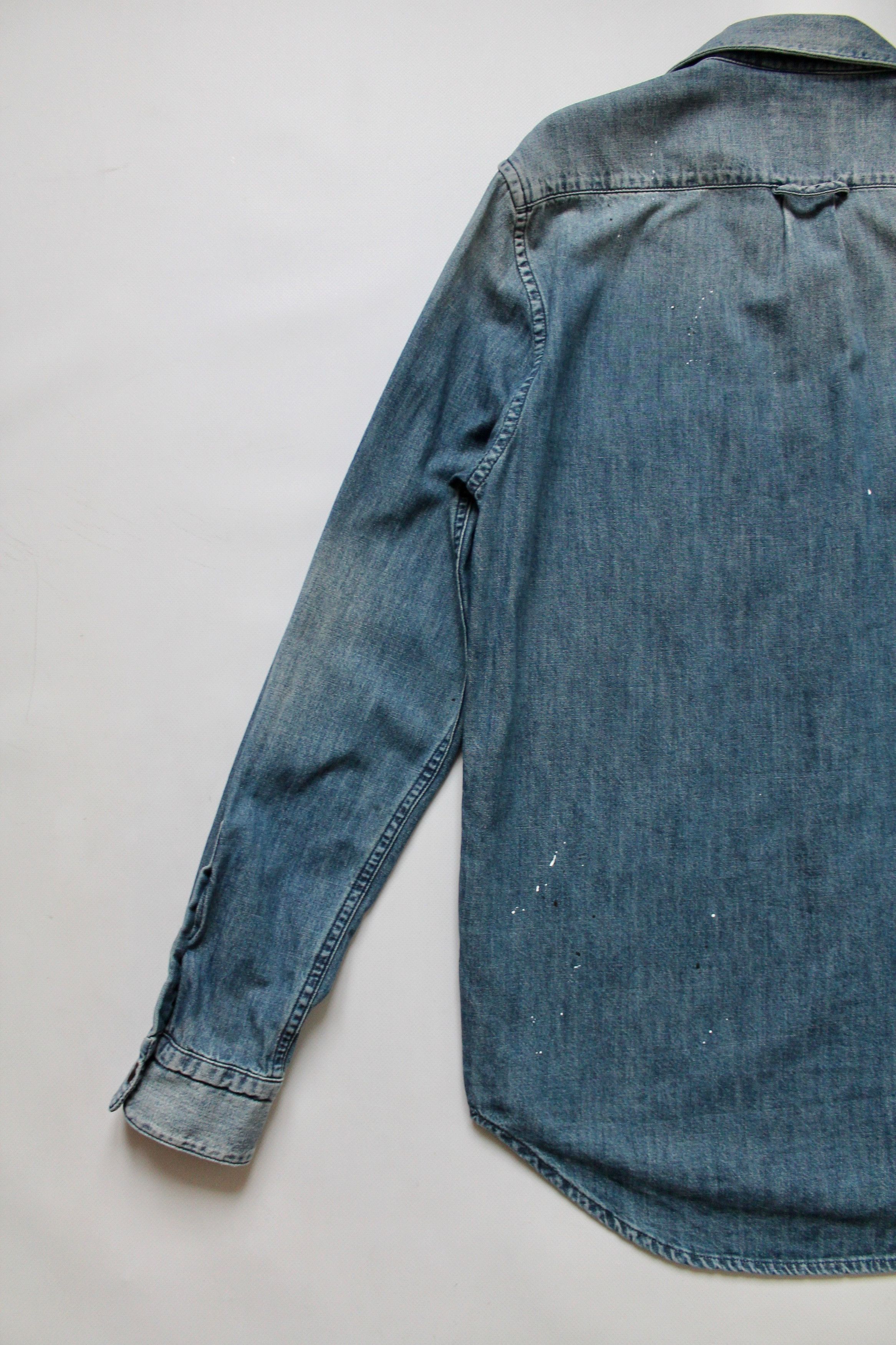 Kent & Curwen Kent & Kurwen Denim Shirt Size US S / EU 44-46 / 1 - 16 Thumbnail