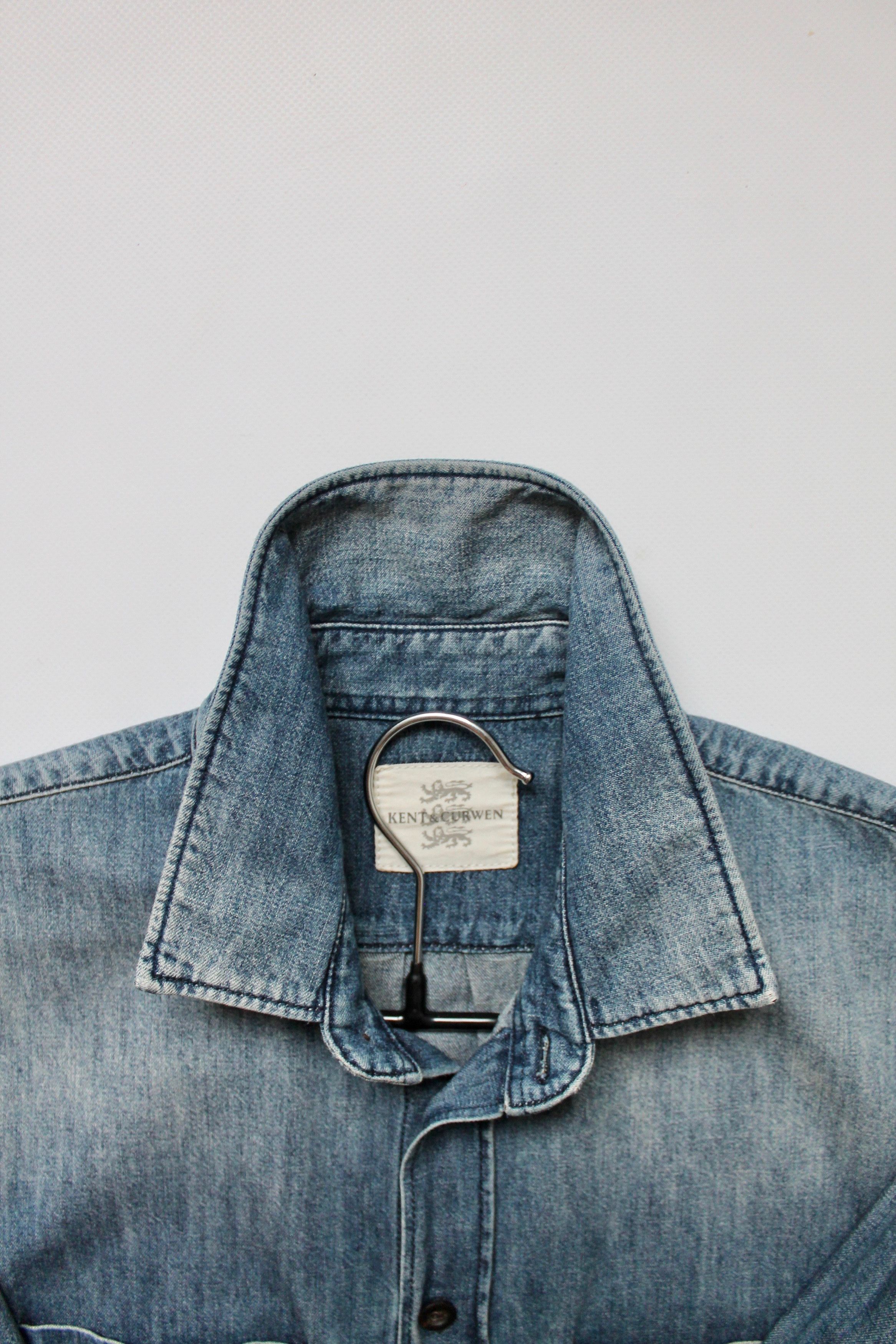 Kent & Curwen Kent & Kurwen Denim Shirt Size US S / EU 44-46 / 1 - 9 Thumbnail