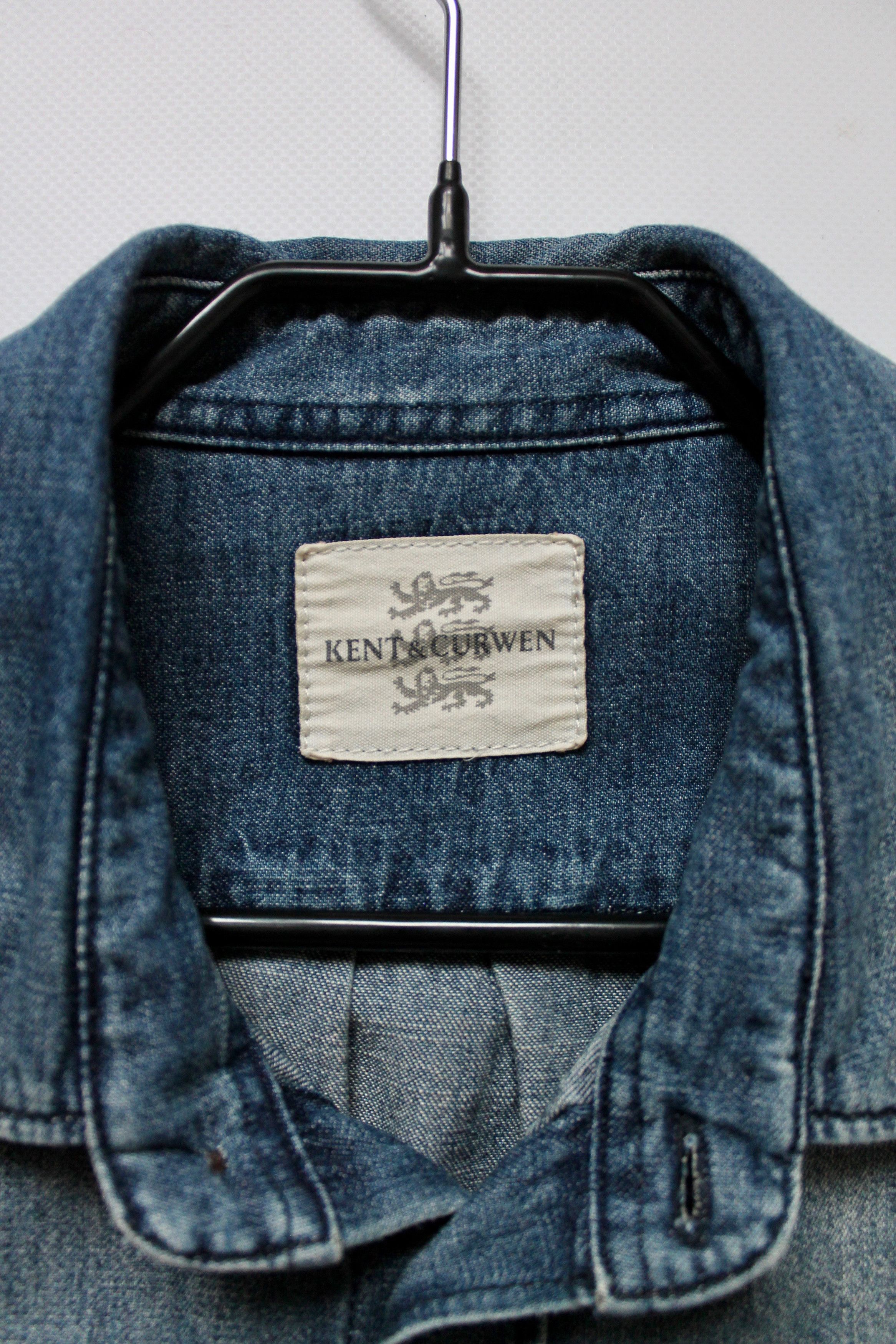 Kent & Curwen Kent & Kurwen Denim Shirt Size US S / EU 44-46 / 1 - 8 Thumbnail
