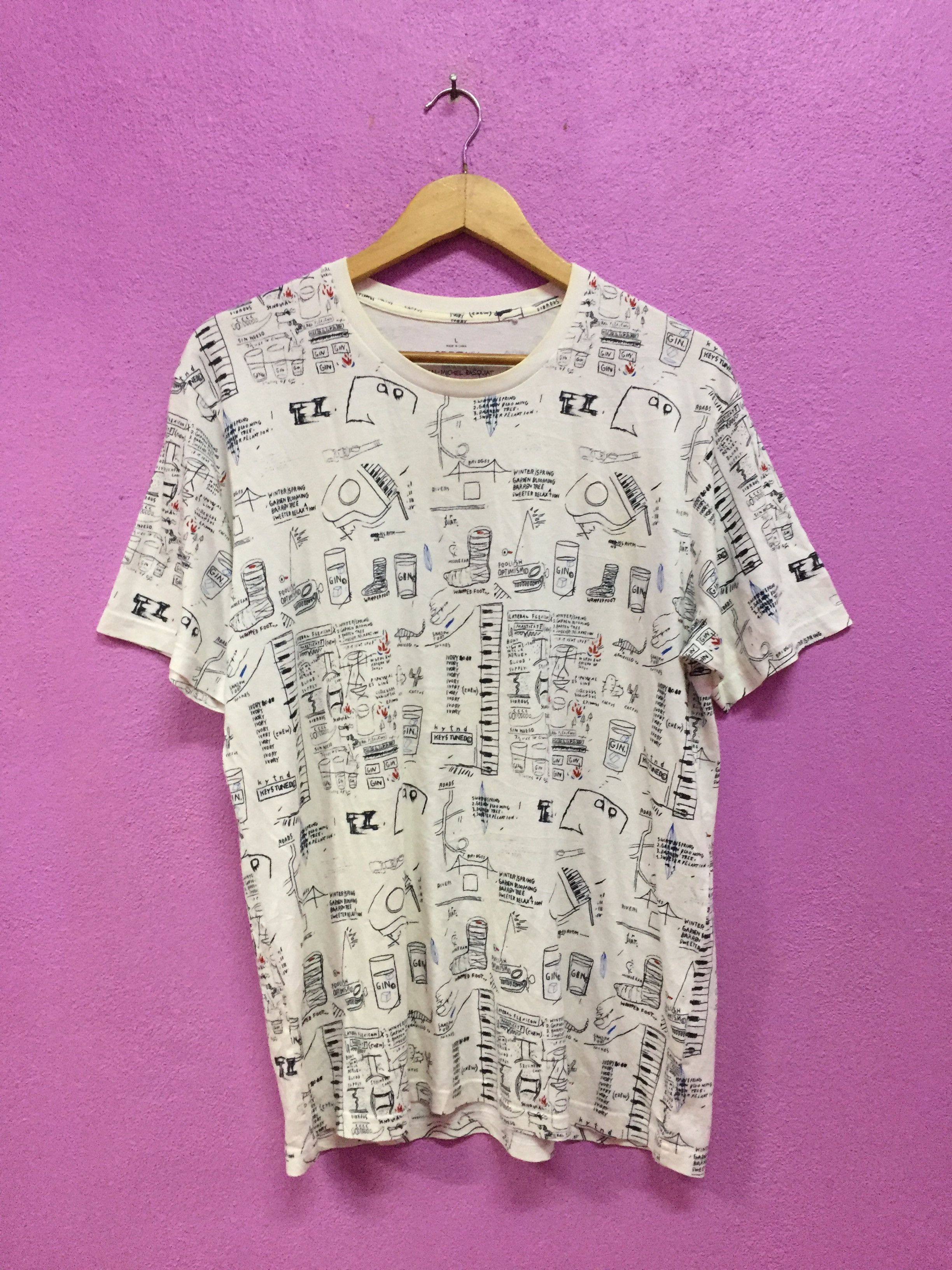 Jean-Michel Basquiat × Uniqlo Jean Michel Basquiat T-Shirts Size L Size US L / EU 52-54 / 3 - 1 Thumbnail
