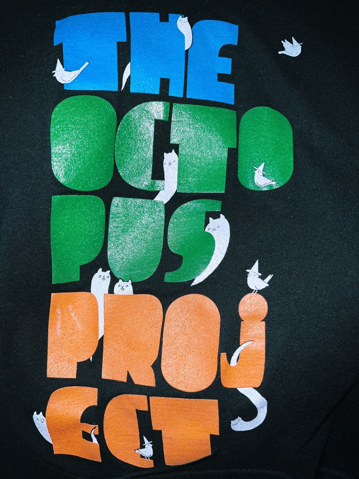 Band Tees 🐙The Octopus Project 2011 kittens tour tee RARE EDM festival Size M / US 6-8 / IT 42-44 - 3 Thumbnail