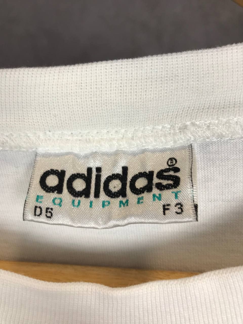Vintage Adidas Equipment vintage streetwear tee Size US M / EU 48-50 / 2 - 3 Thumbnail