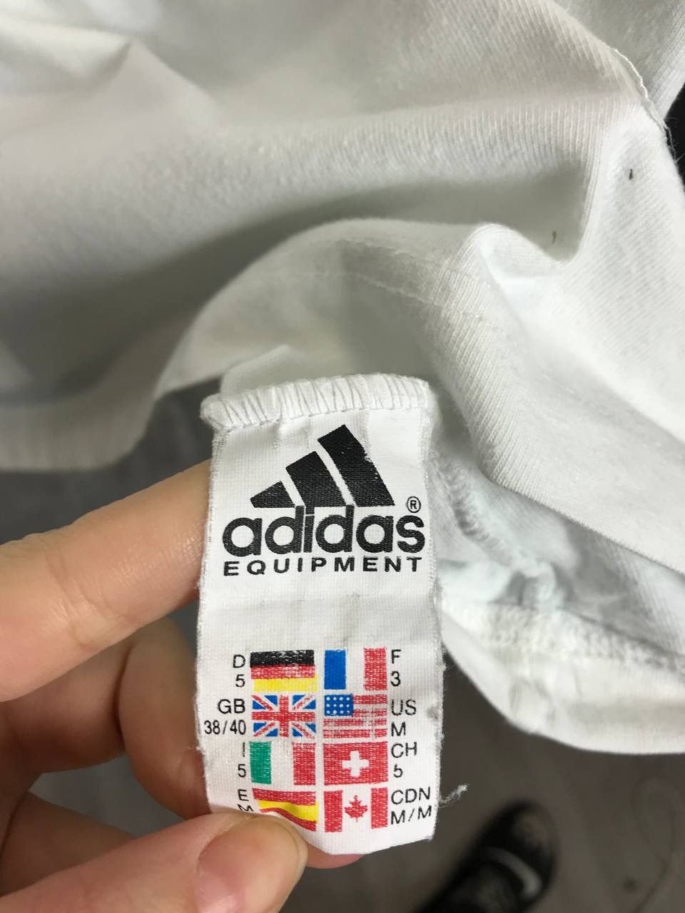 Vintage Adidas Equipment vintage streetwear tee Size US M / EU 48-50 / 2 - 4 Thumbnail
