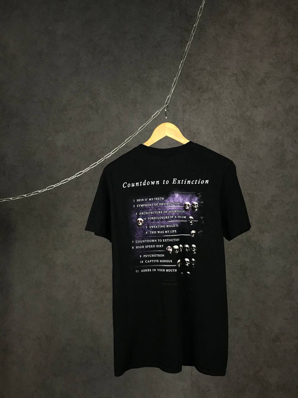 Band Tees Megadeth vintage rock band overprinted tee Size US M / EU 48-50 / 2 - 4 Thumbnail