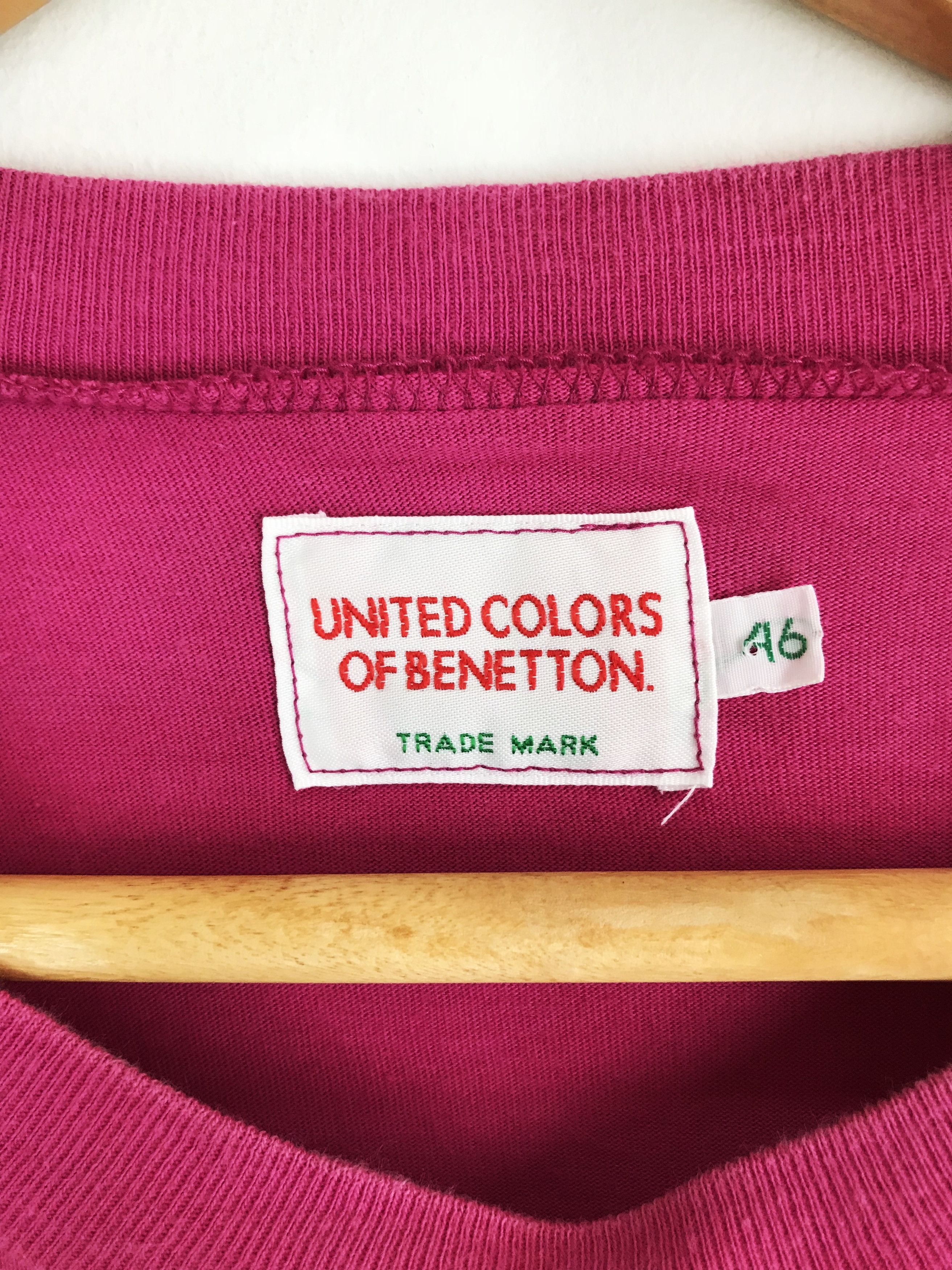 United Colors Of Benetton United Colors Of BENETTON Spell Out Shirt Size US M / EU 48-50 / 2 - 7 Thumbnail