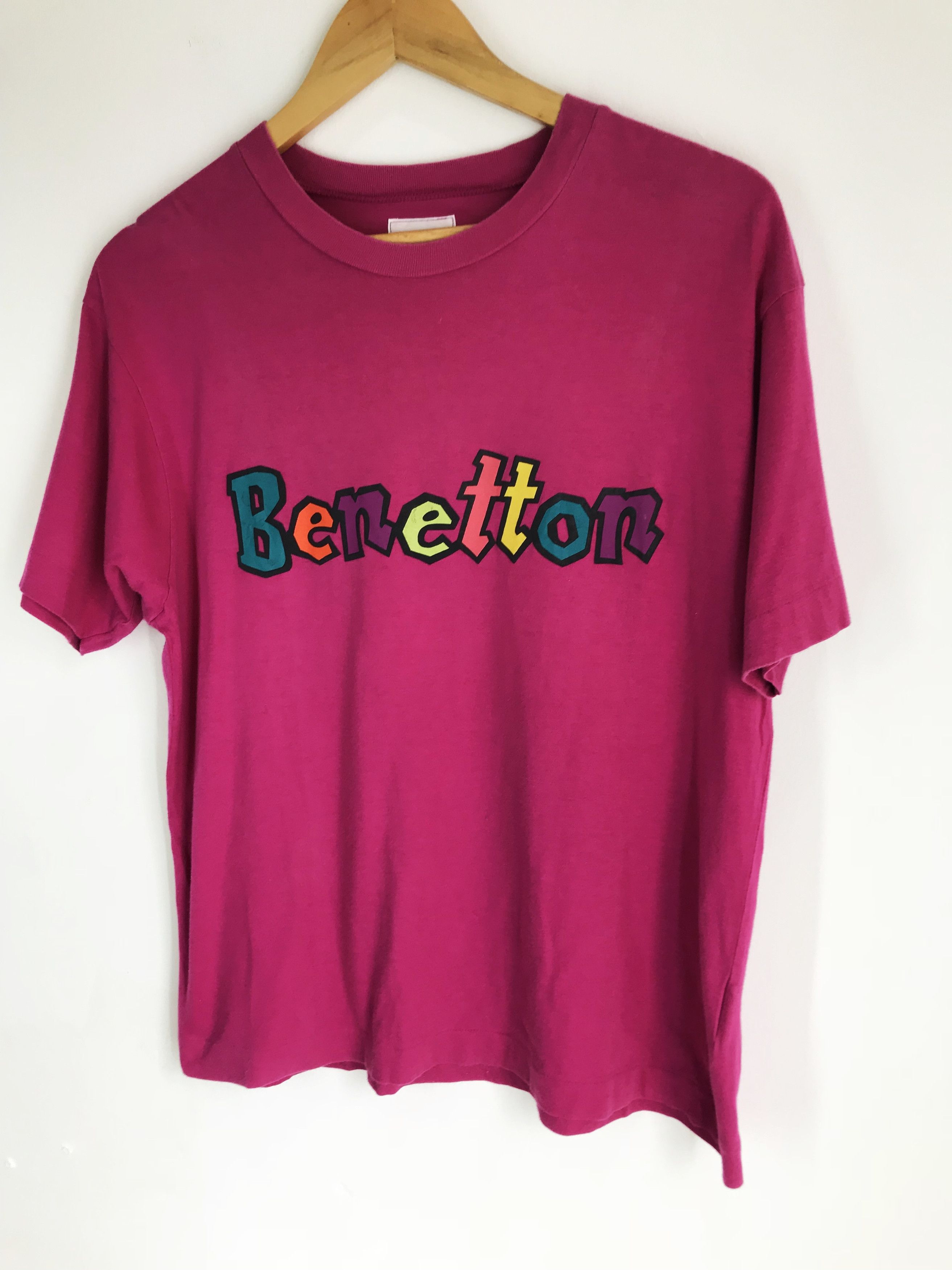 United Colors Of Benetton United Colors Of BENETTON Spell Out Shirt Size US M / EU 48-50 / 2 - 3 Thumbnail