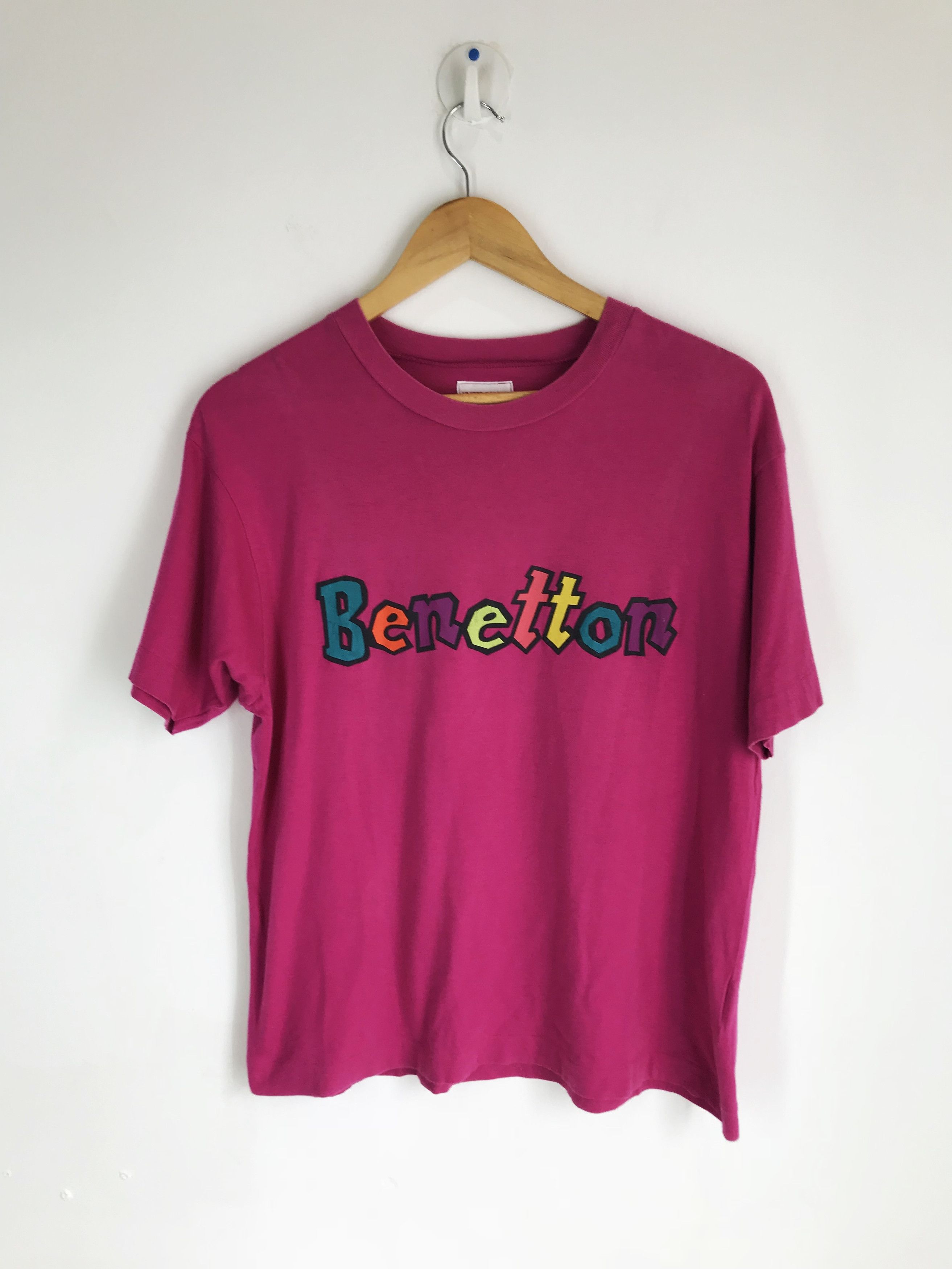United Colors Of Benetton United Colors Of BENETTON Spell Out Shirt Size US M / EU 48-50 / 2 - 2 Thumbnail