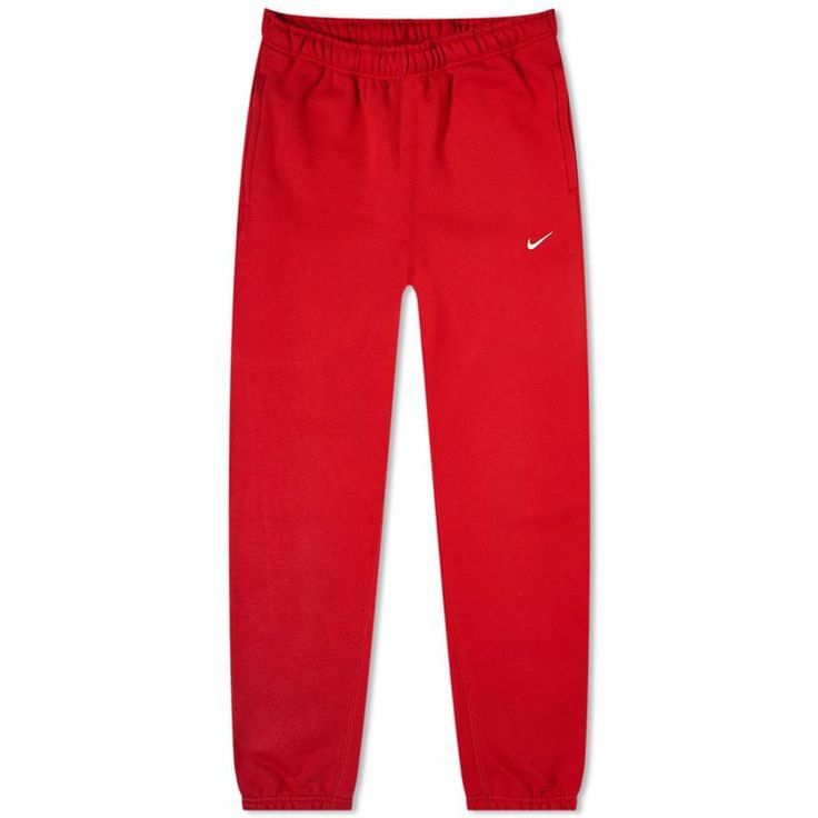 Nike NikeLab Red Sweatpants Medium Size US 32 / EU 48 - 1 Thumbnail