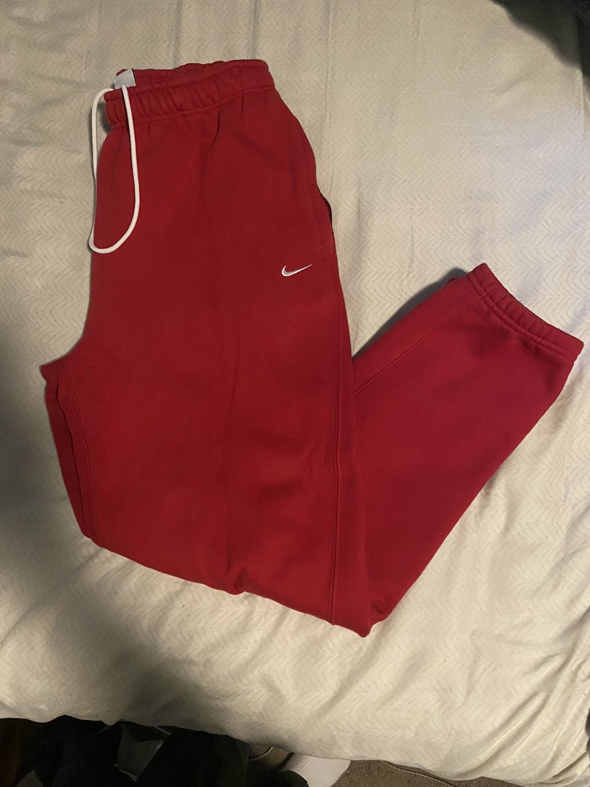 Nike NikeLab Red Sweatpants Medium Size US 32 / EU 48 - 3 Thumbnail