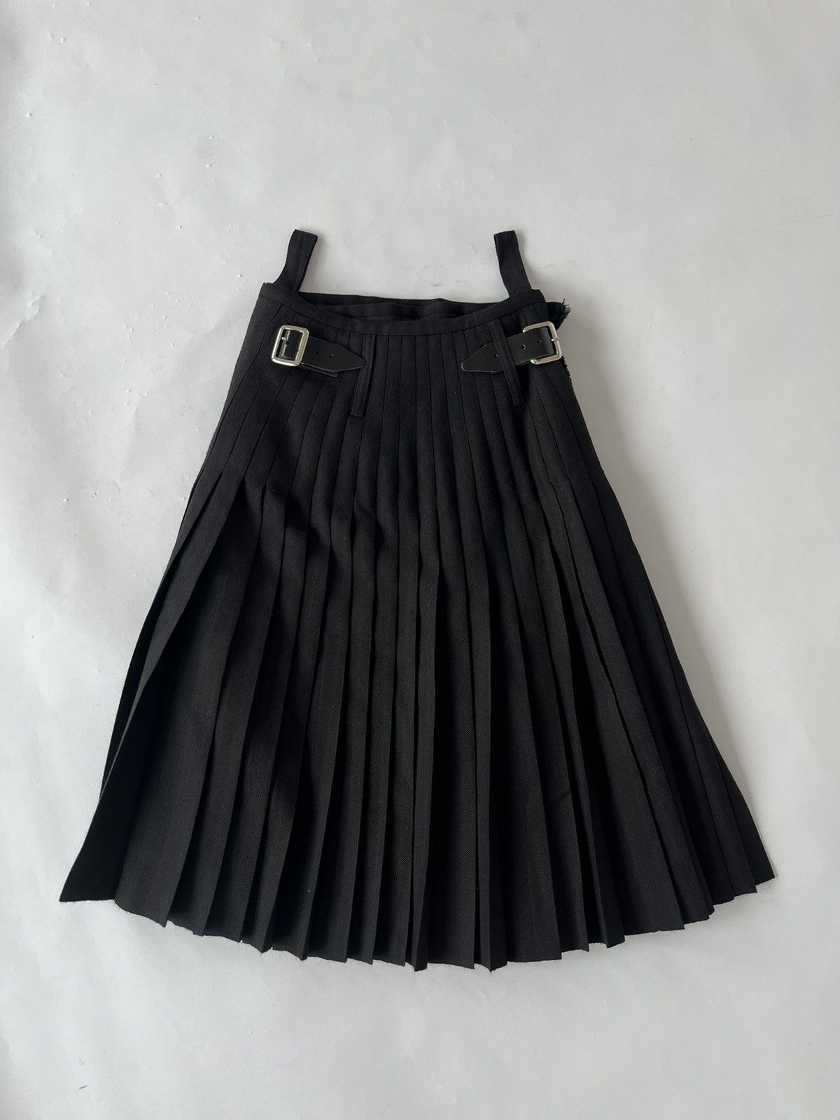 Balenciaga AW20 Wool Pleated Kilt Size US 28 / EU 44 - 3 Thumbnail