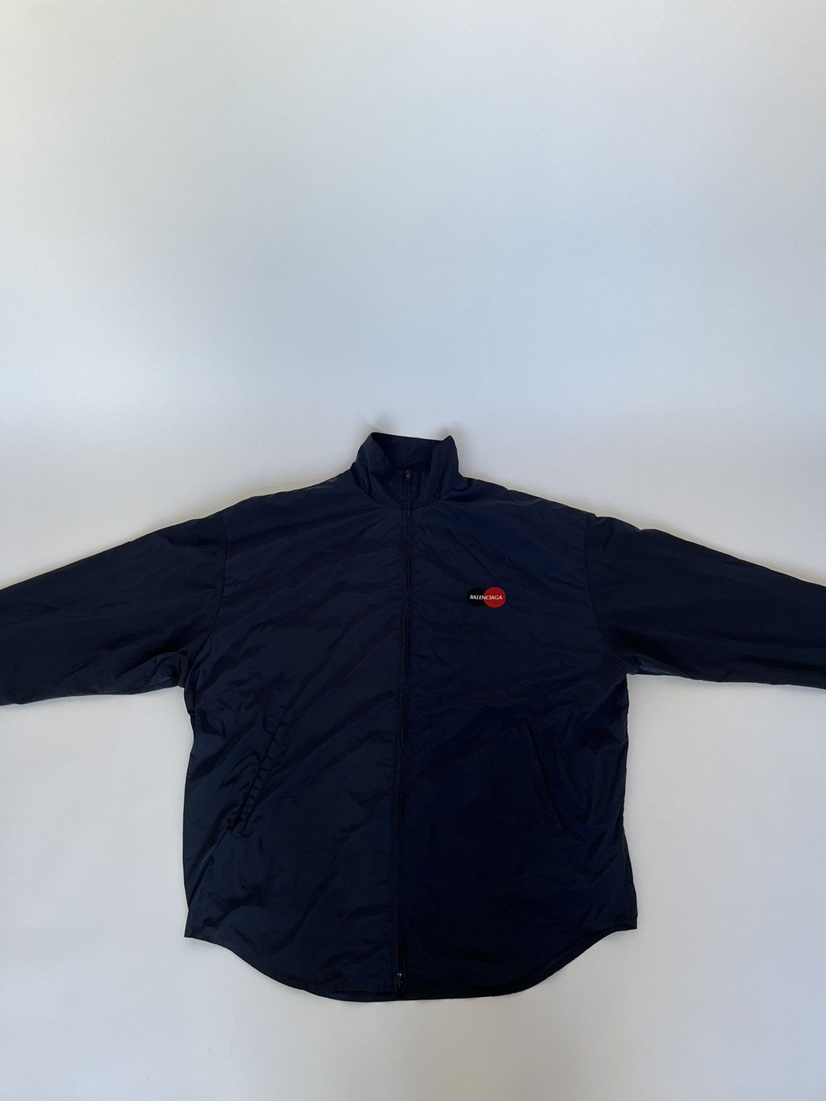 Balenciaga RUNWAY MasterCard Credit card Logo Windbreaker Jacket Size US S / EU 44-46 / 1 - 4 Thumbnail