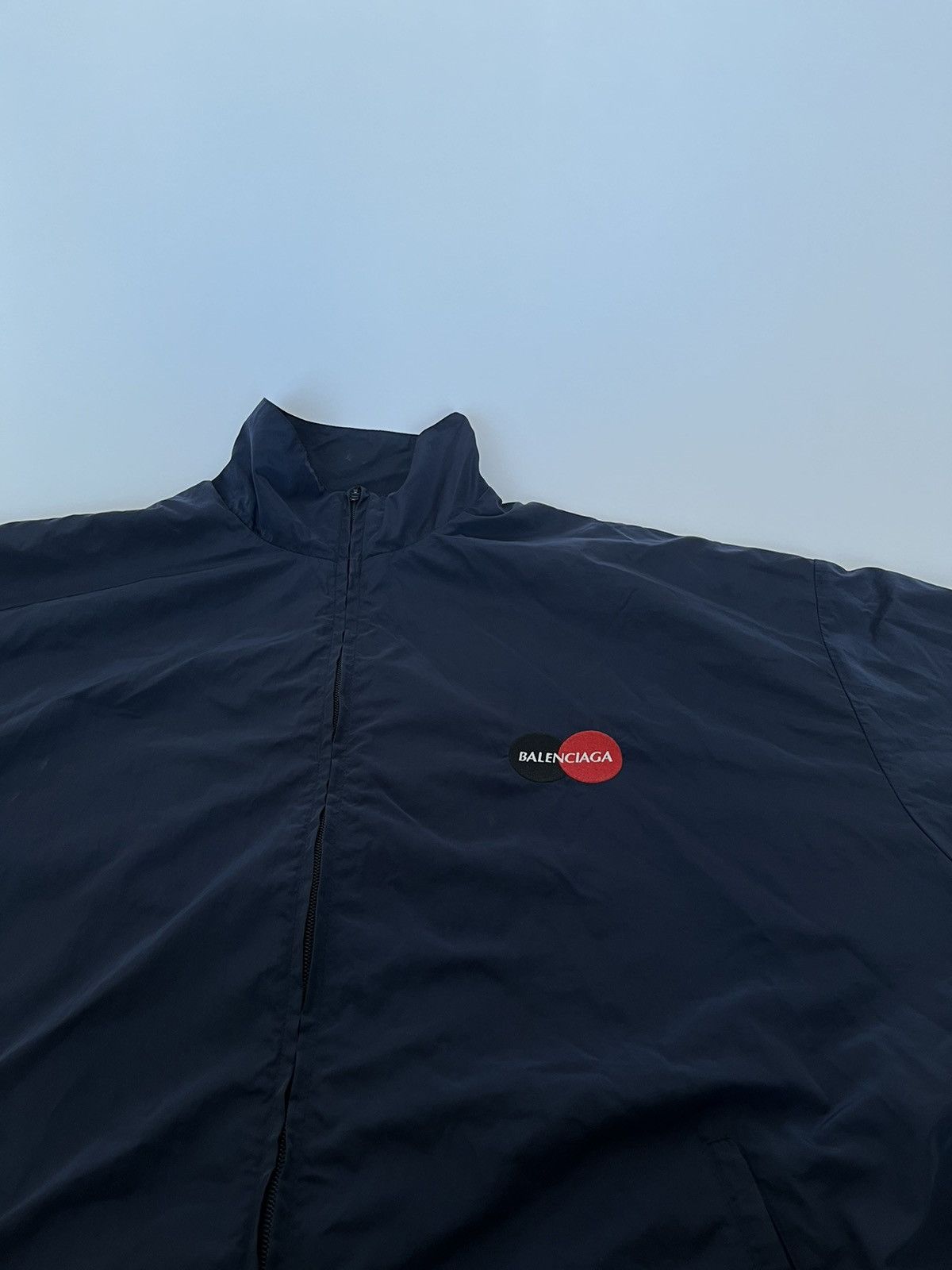 Balenciaga RUNWAY MasterCard Credit card Logo Windbreaker Jacket Size US S / EU 44-46 / 1 - 5 Thumbnail
