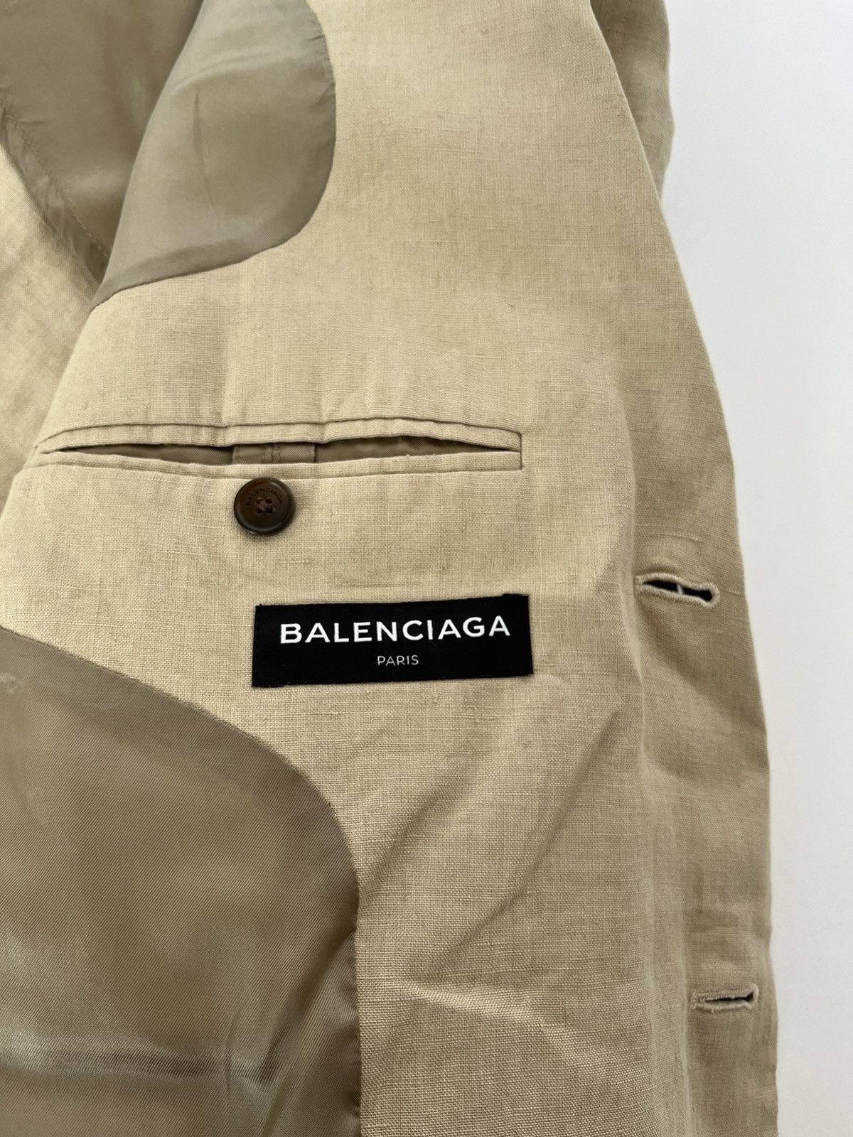 Balenciaga Sold out Skater Washed linen blazer SS18 Size US L / EU 52-54 / 3 - 4 Thumbnail