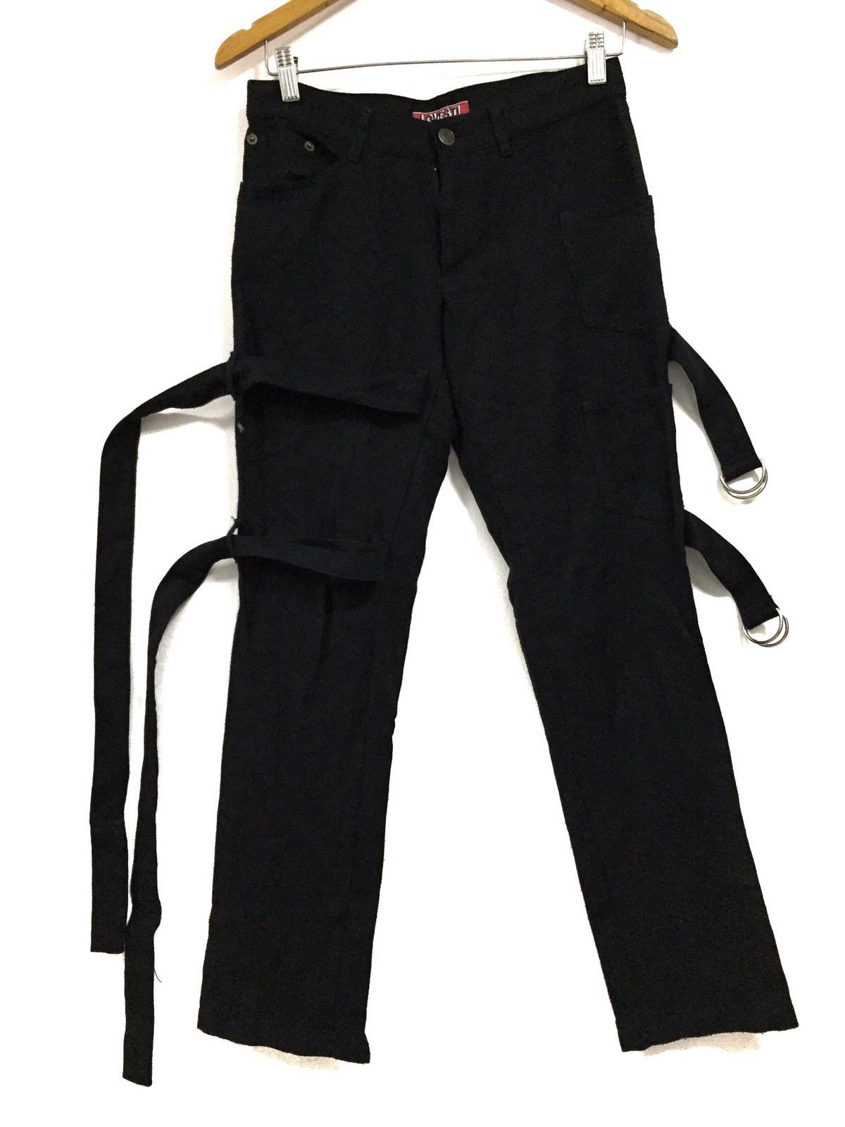 Japanese Brand × Seditionaries 💥delete today💥Bondage Punk zipper Pant Lovesti Size US 28 / EU 44 - 2 Thumbnail