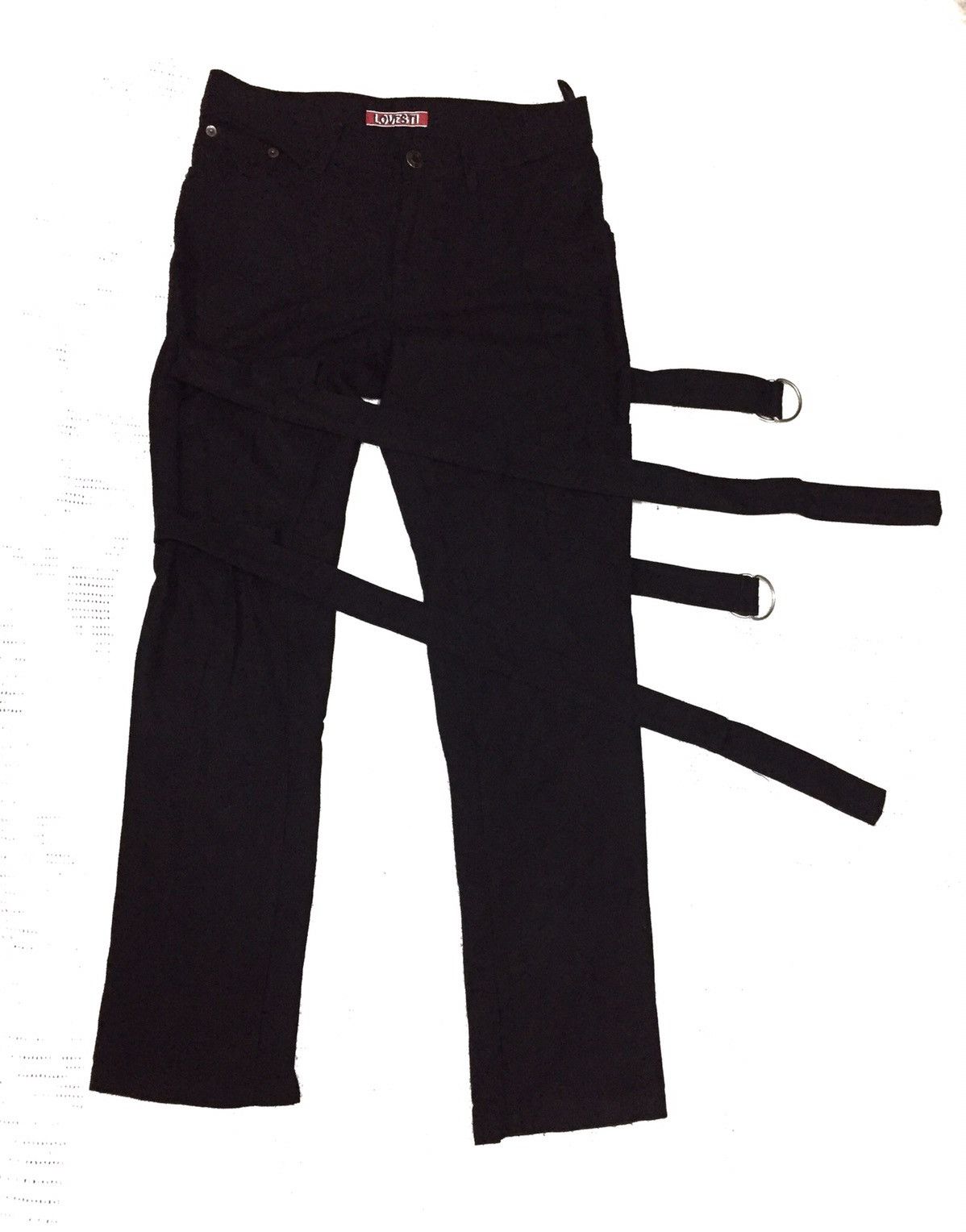 Japanese Brand × Seditionaries 💥delete today💥Bondage Punk zipper Pant Lovesti Size US 28 / EU 44 - 9 Thumbnail