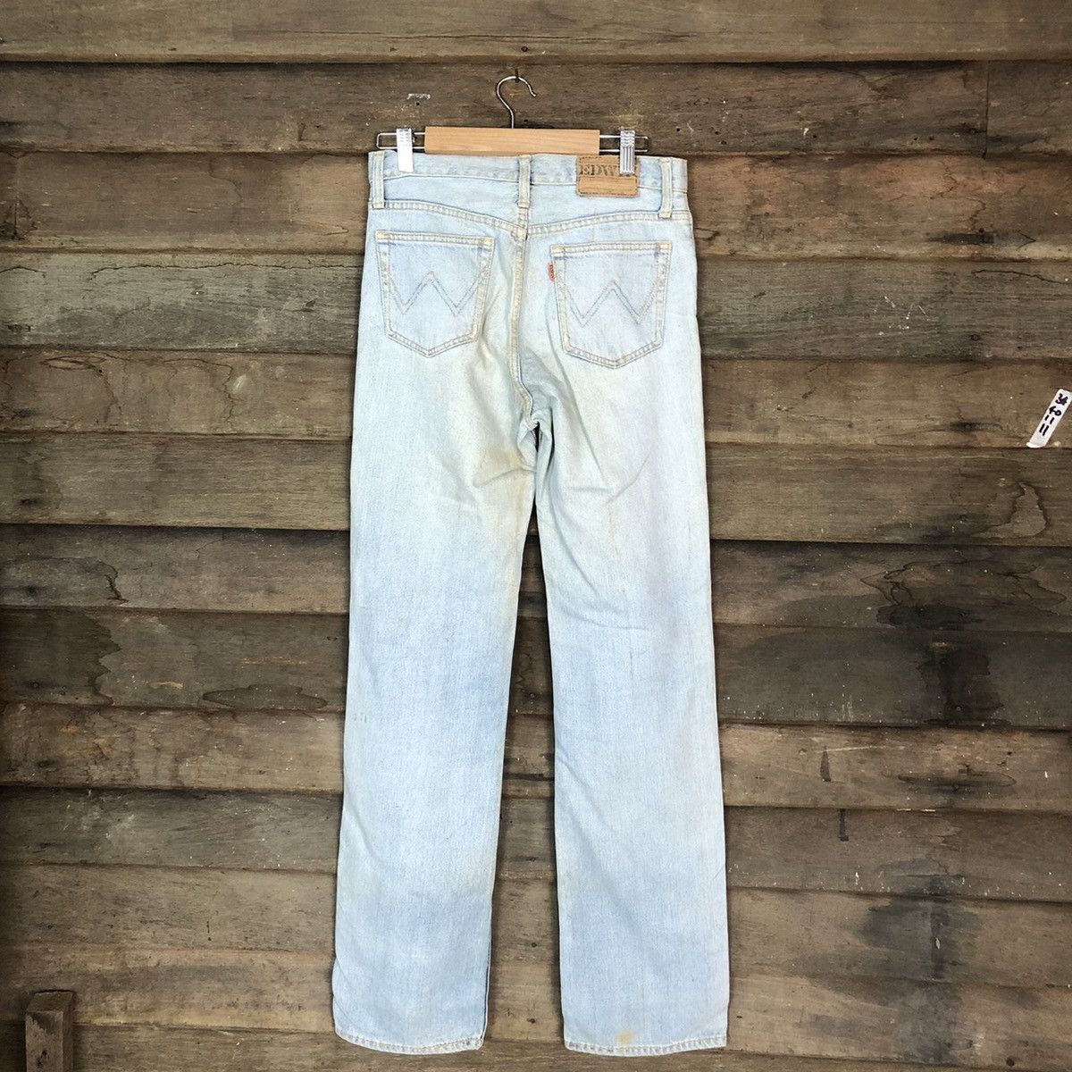 Edwin Edwin Blue Distressed vintage Denim Pants #6731 Size US 27 - 7 Thumbnail