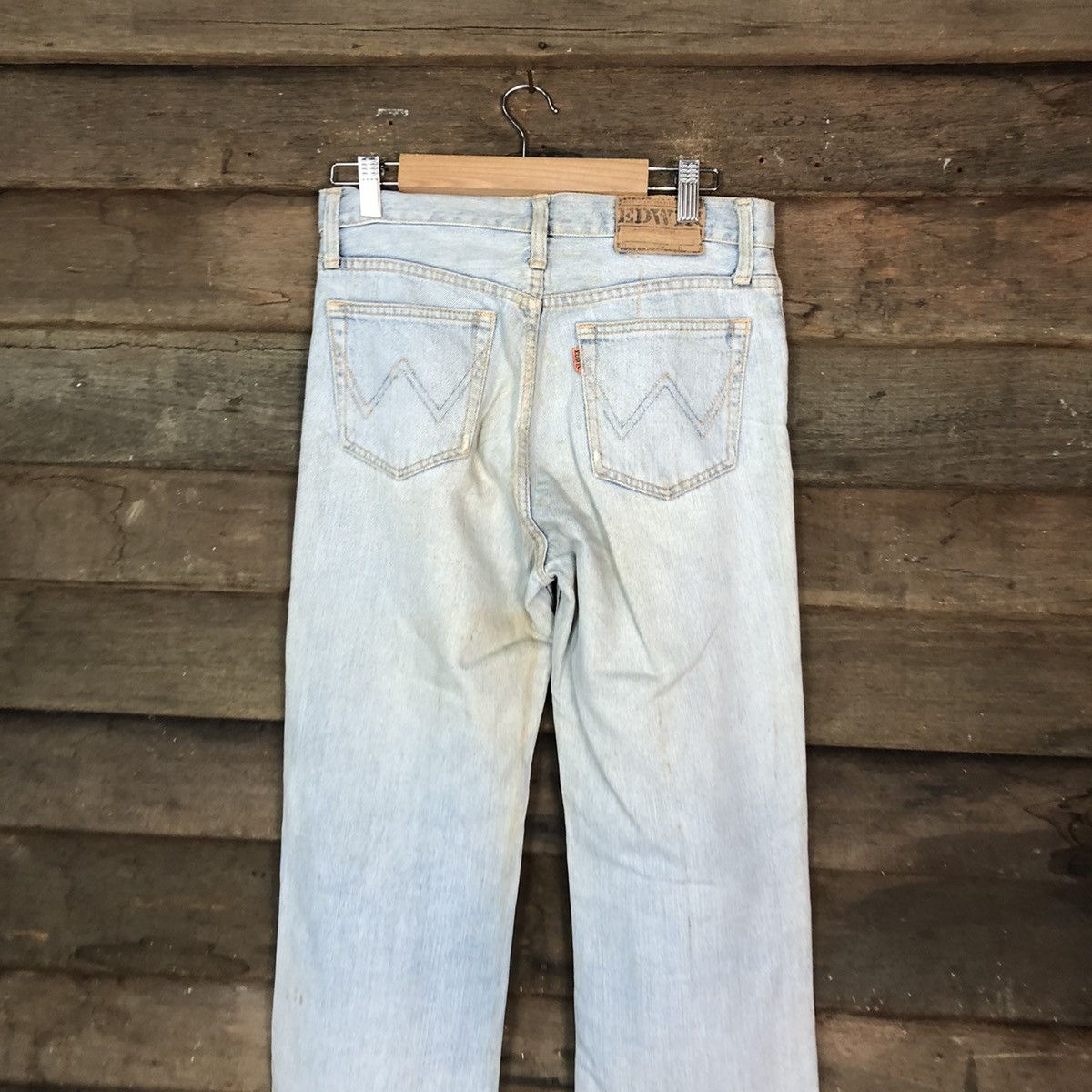 Edwin Edwin Blue Distressed vintage Denim Pants #6731 Size US 27 - 8 Thumbnail