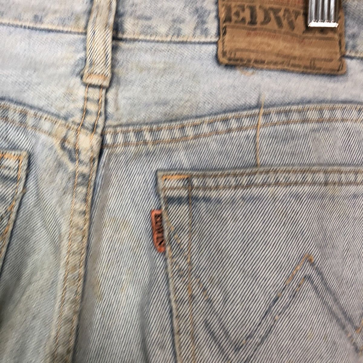 Edwin Edwin Blue Distressed vintage Denim Pants #6731 Size US 27 - 12 Thumbnail