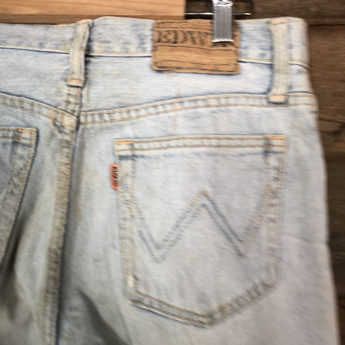 Edwin Edwin Blue Distressed vintage Denim Pants #6731 Size US 27 - 11 Thumbnail