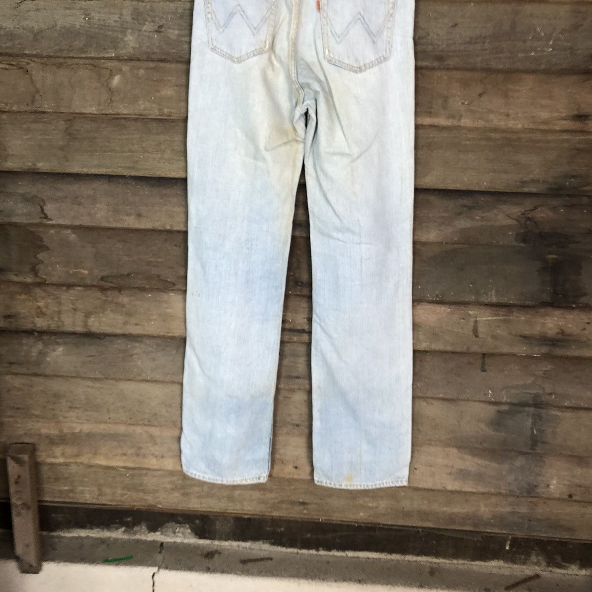 Edwin Edwin Blue Distressed vintage Denim Pants #6731 Size US 27 - 9 Thumbnail
