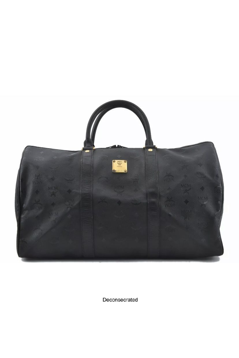 MCM Monogram Duffle Bag Grailed