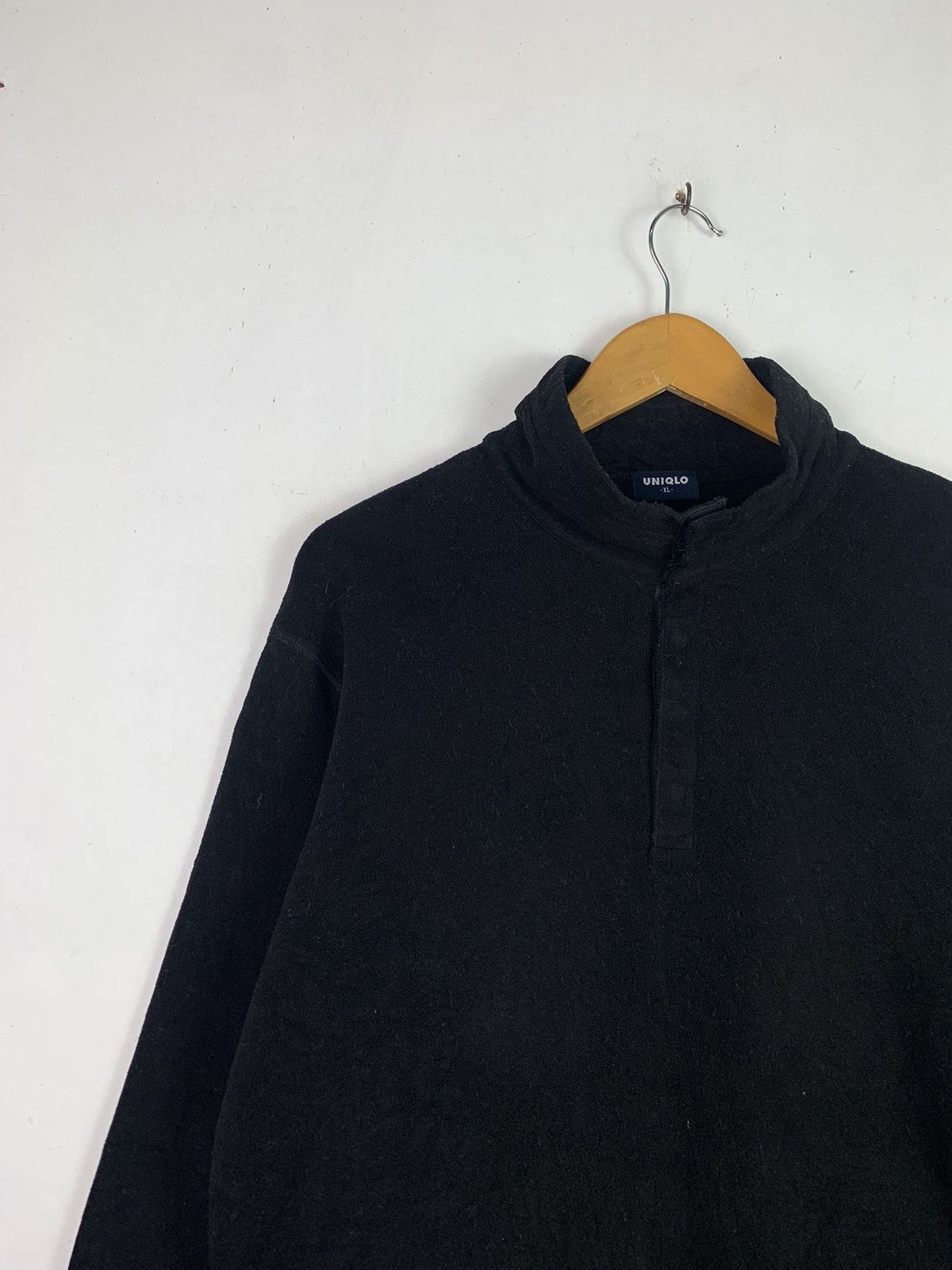 Vintage Uniqlo Half Button Fleece