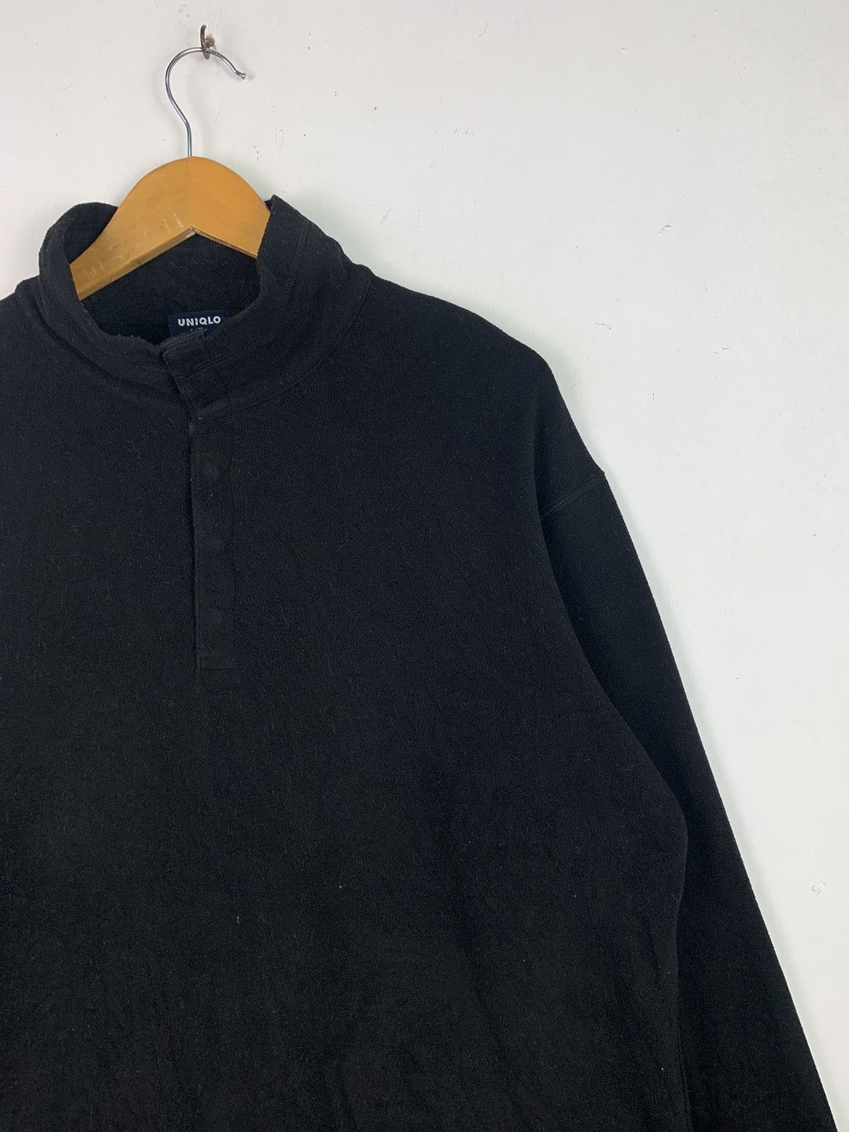 Vintage Uniqlo Half Button Fleece
