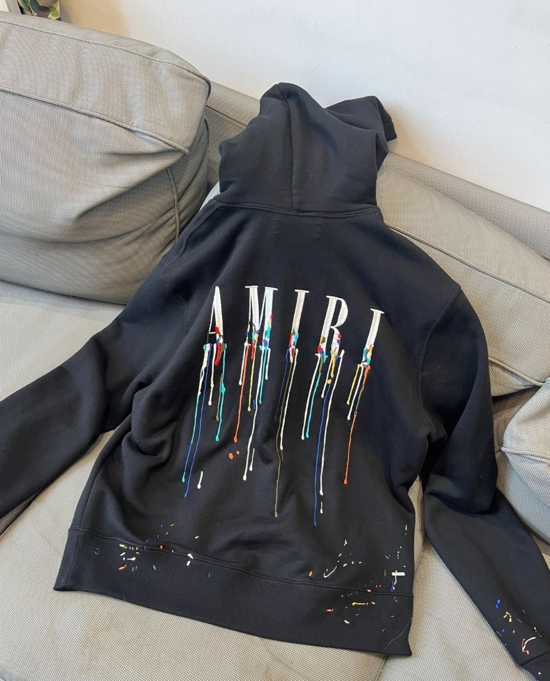 Amiri AMIRI Embroidered Ink Sweatshirt Size US S / EU 44-46 / 1 - 3 Thumbnail