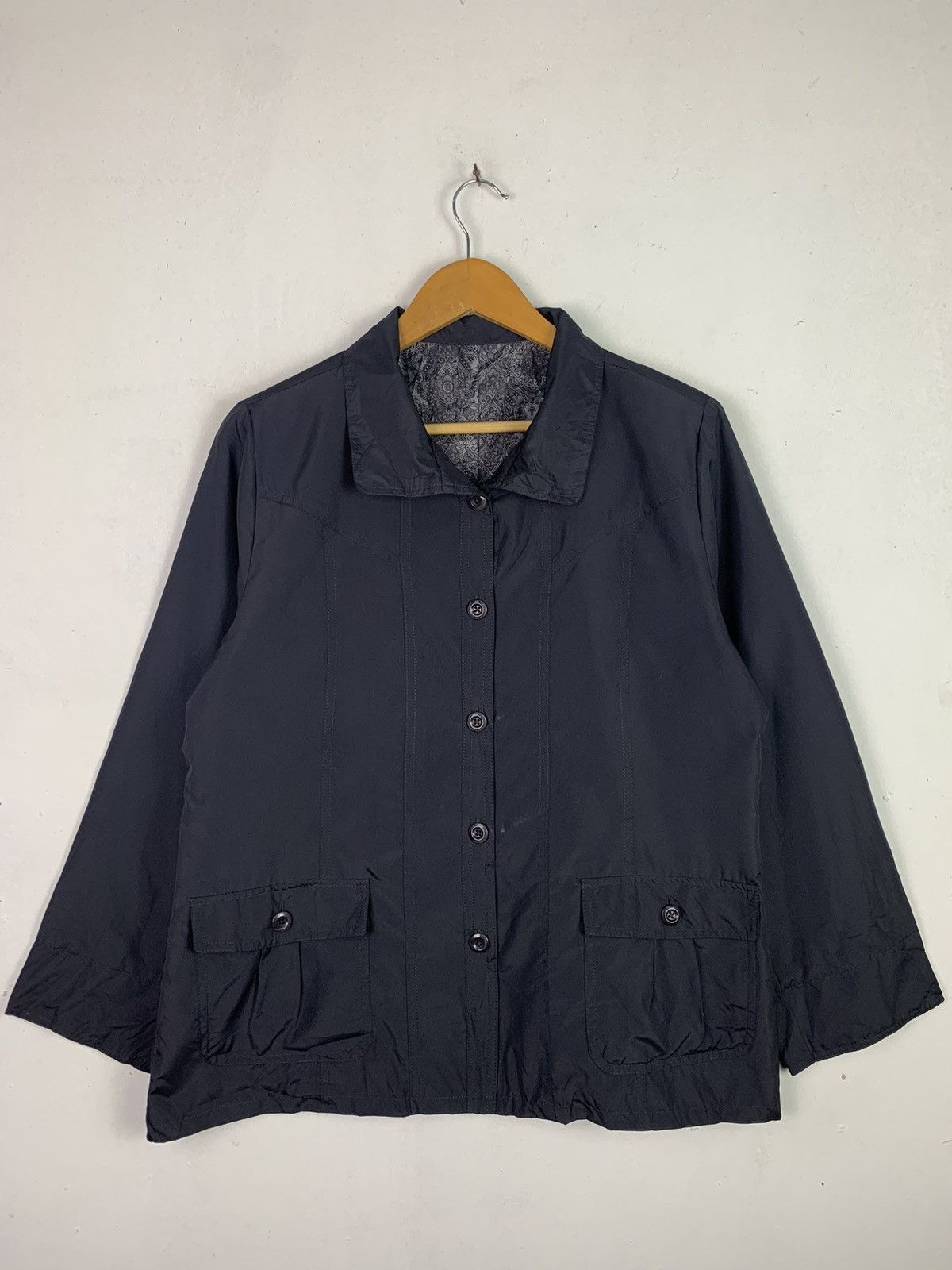 Japanese Brand × Vintage Vintage Japanese Brand Full Button Light Jacket Size US XL / EU 56 / 4 - 1 Thumbnail