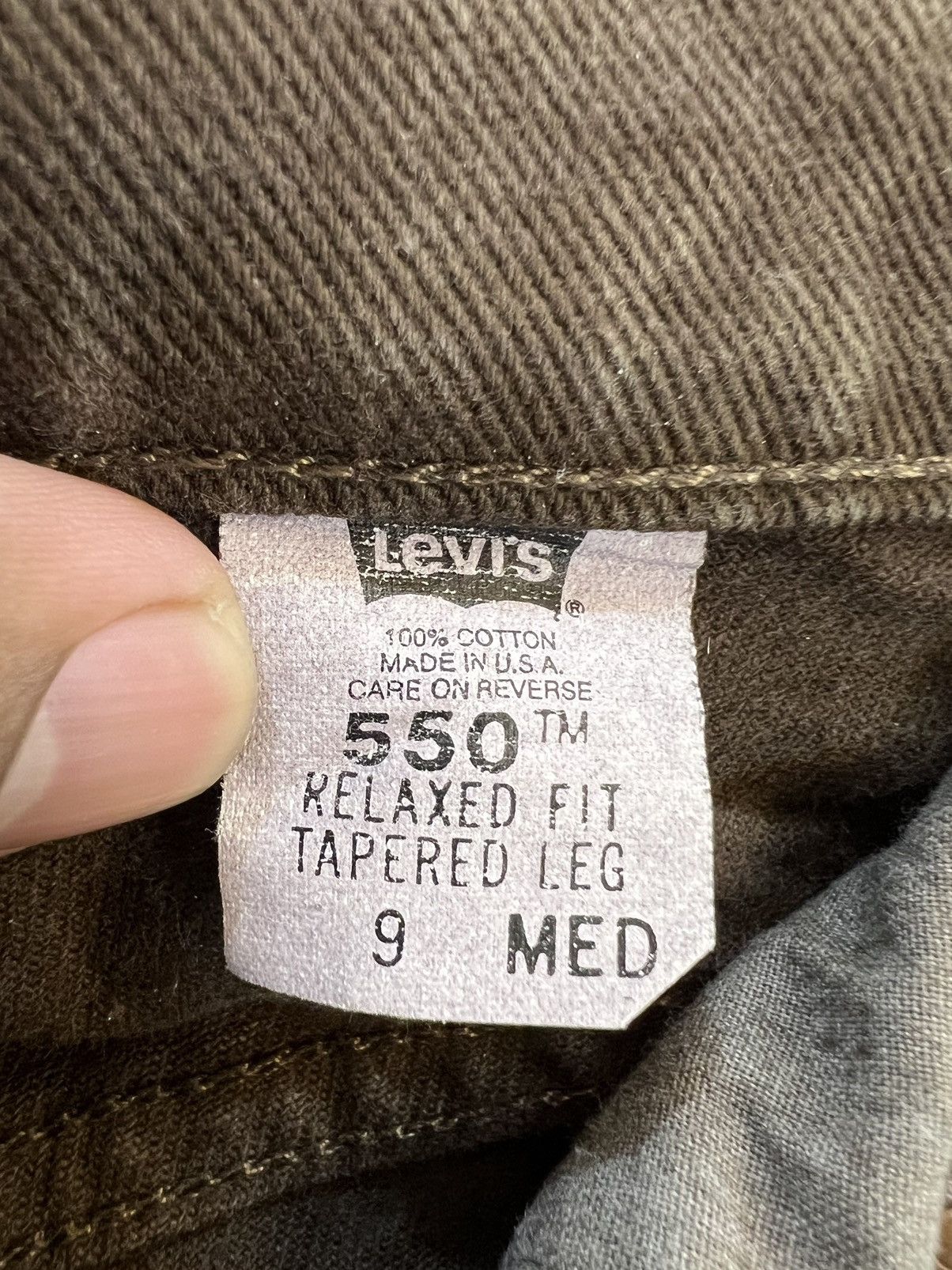 Levi's × Levi's Vintage Clothing × Vintage Vintage Levis Lot 550 Jeans Denim Size US 28 / EU 44 - 8 Thumbnail
