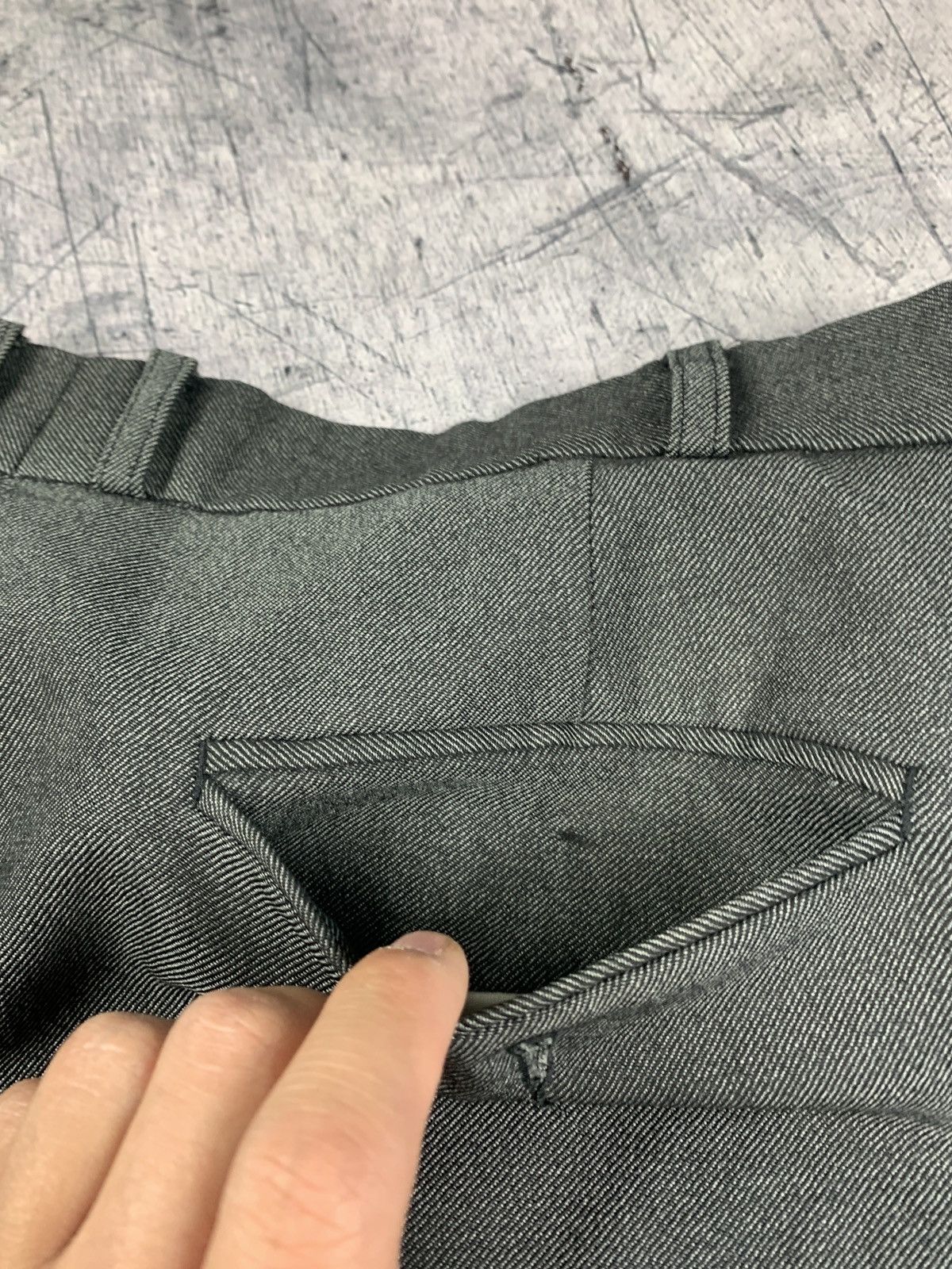 Balmain Vintage Balmain Luxury Trousers Designer Size 38S - 15 Thumbnail