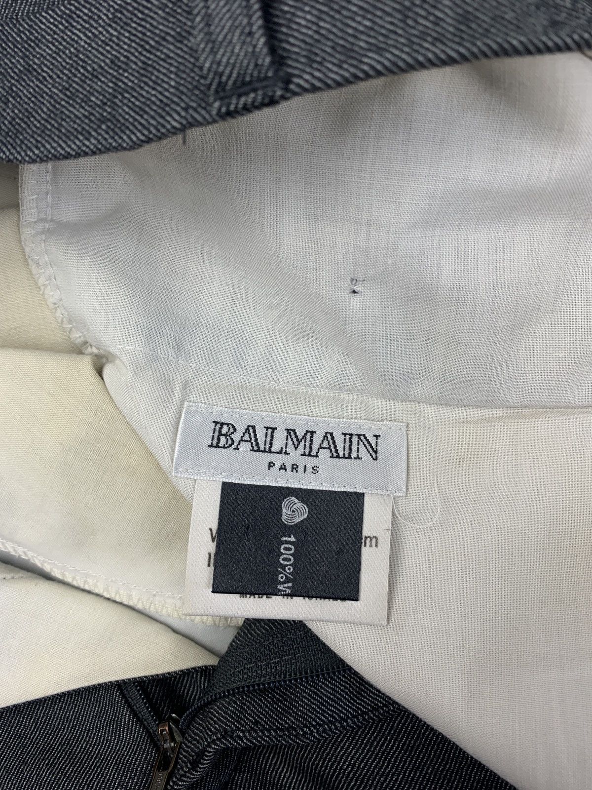 Balmain Vintage Balmain Luxury Trousers Designer Size 38S - 6 Thumbnail