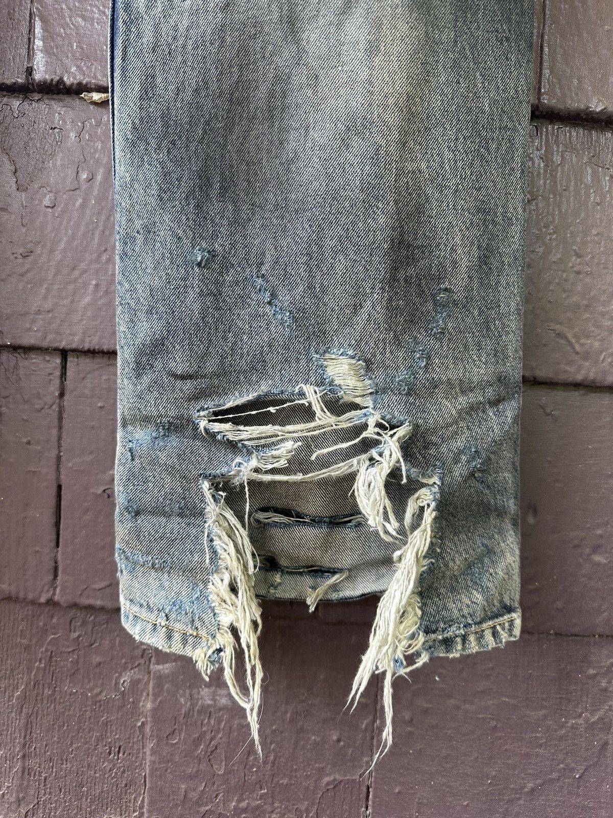 Balenciaga Balenciaga Mud Show Destroyed Denim Size US 30 / EU 46 - 8 Thumbnail