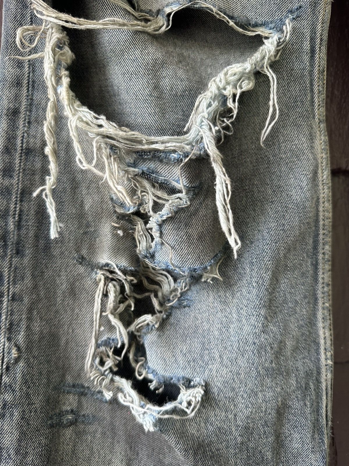 Balenciaga Balenciaga Mud Show Destroyed Denim Size US 30 / EU 46 - 6 Thumbnail