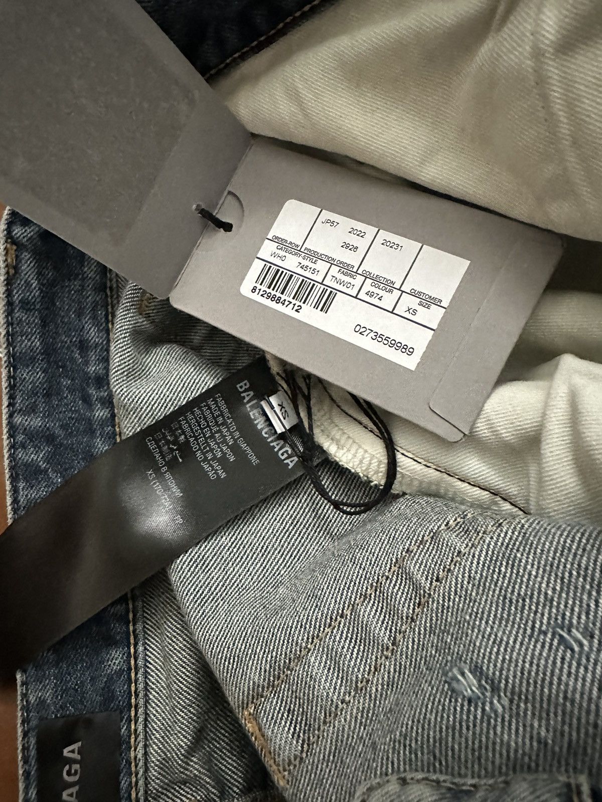 Balenciaga Balenciaga Mud Show Destroyed Denim Size US 30 / EU 46 - 9 Thumbnail