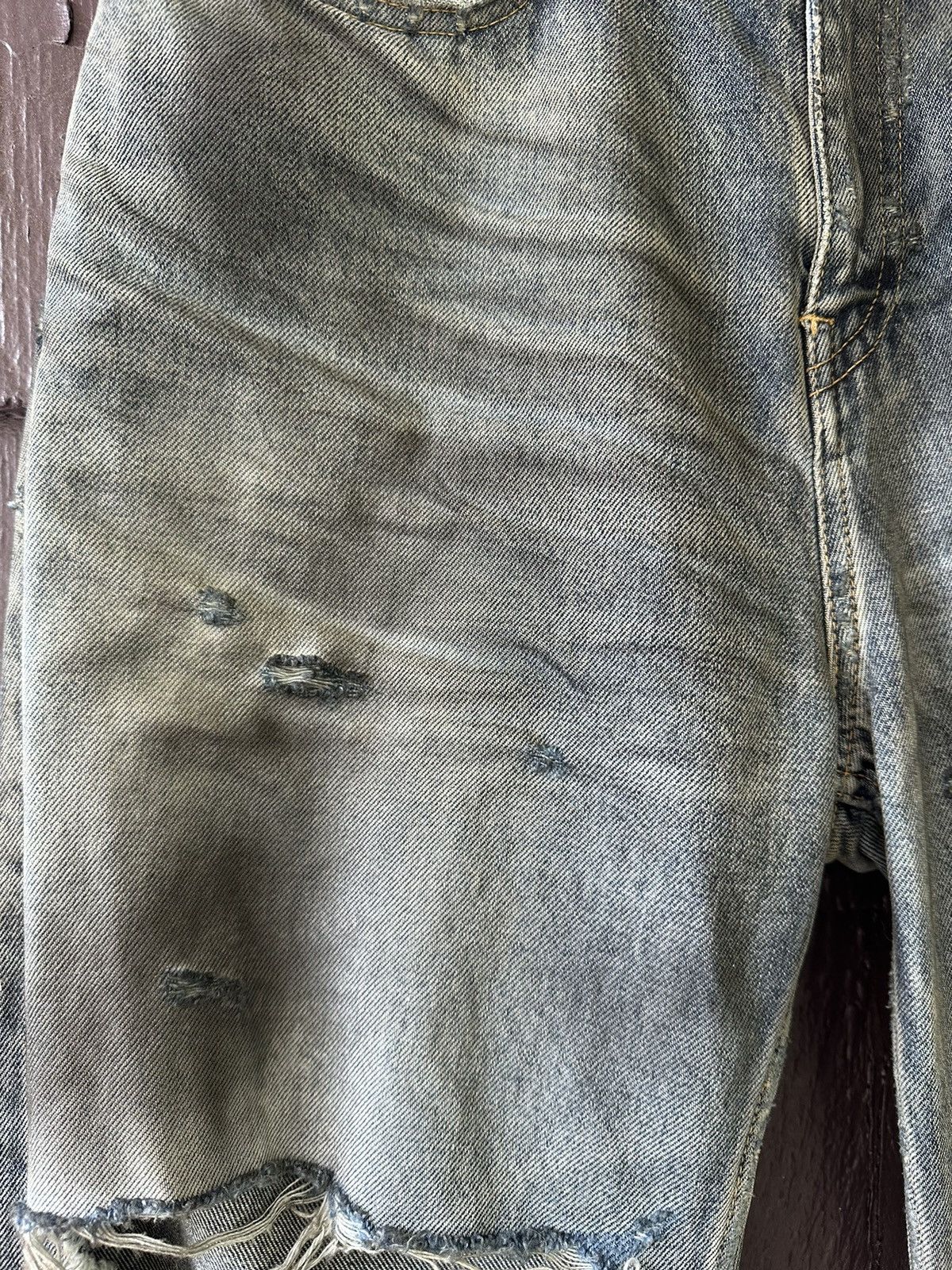 Balenciaga Balenciaga Mud Show Destroyed Denim Size US 30 / EU 46 - 5 Thumbnail