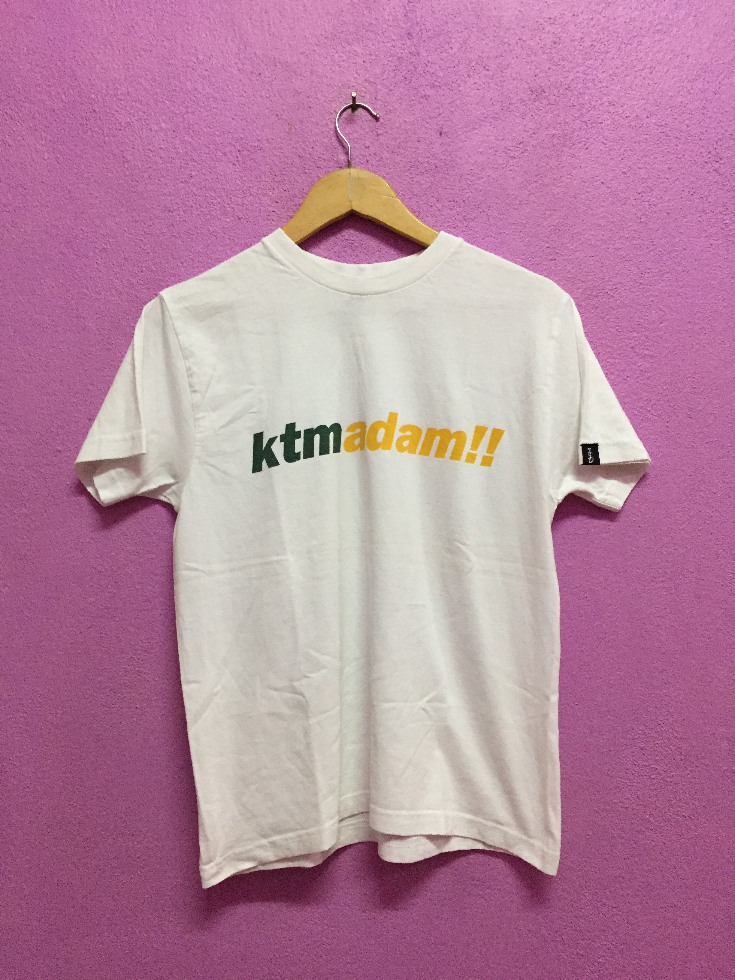 Japanese Brand KTM Adam !! Festival T-Shirts Size Small Size US S / EU 44-46 / 1 - 2 Thumbnail