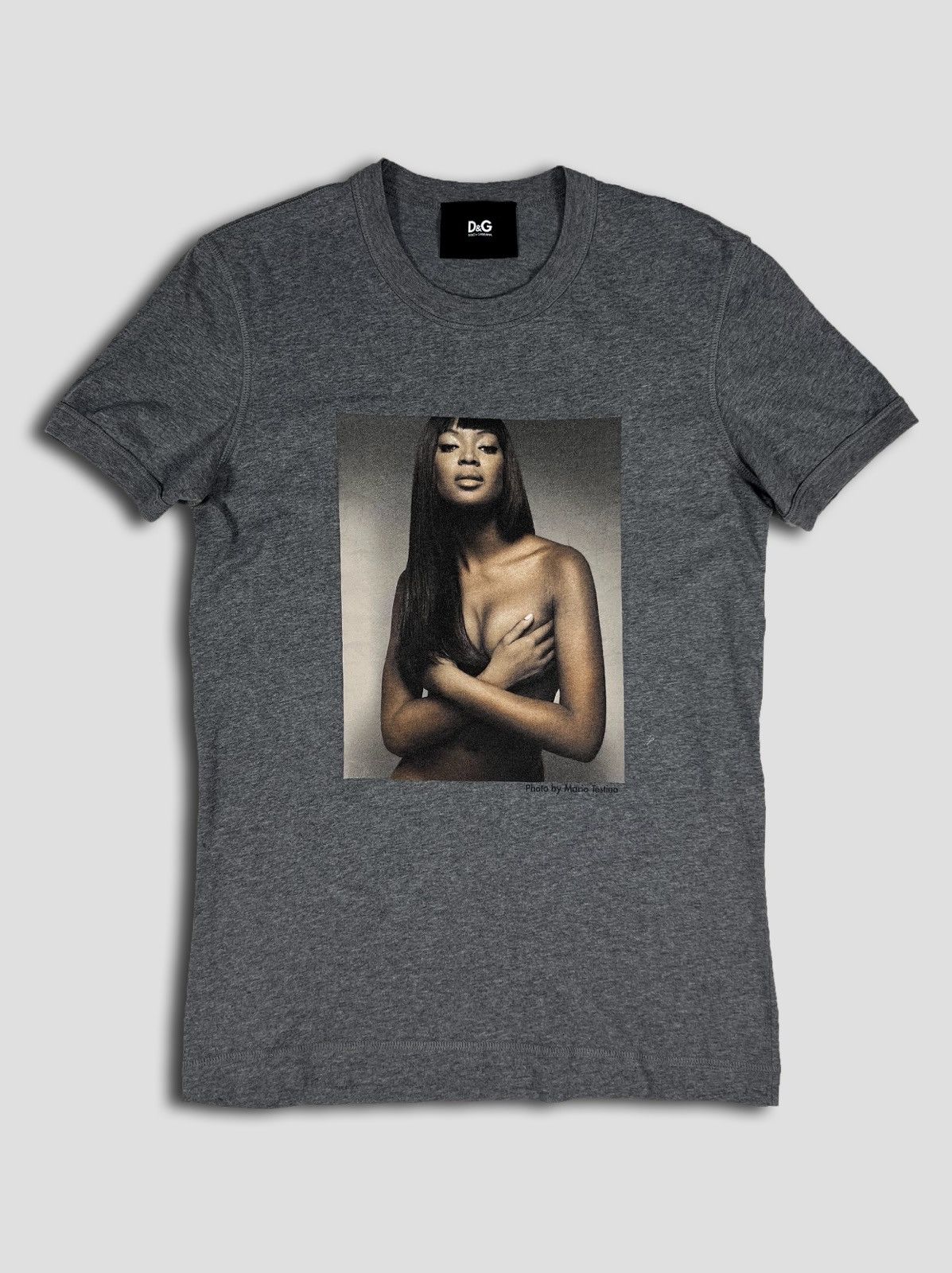 Dolce & Gabbana Dolce&Gabbana by Mario Testino Naomi Campbell T-shirt Size S / US 4 / IT 40 - 1 Thumbnail