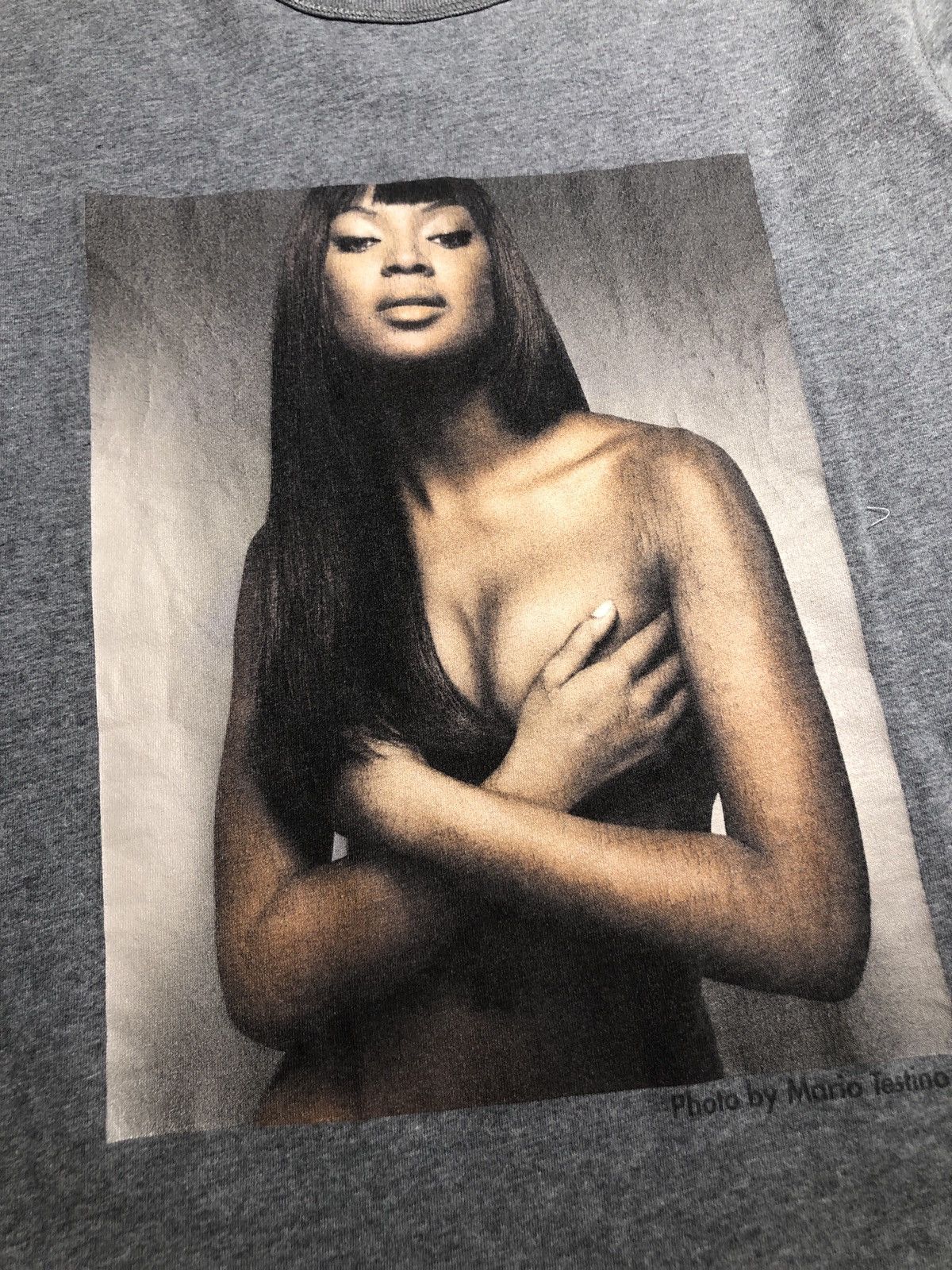 Dolce & Gabbana Dolce&Gabbana by Mario Testino Naomi Campbell T-shirt Size S / US 4 / IT 40 - 6 Thumbnail