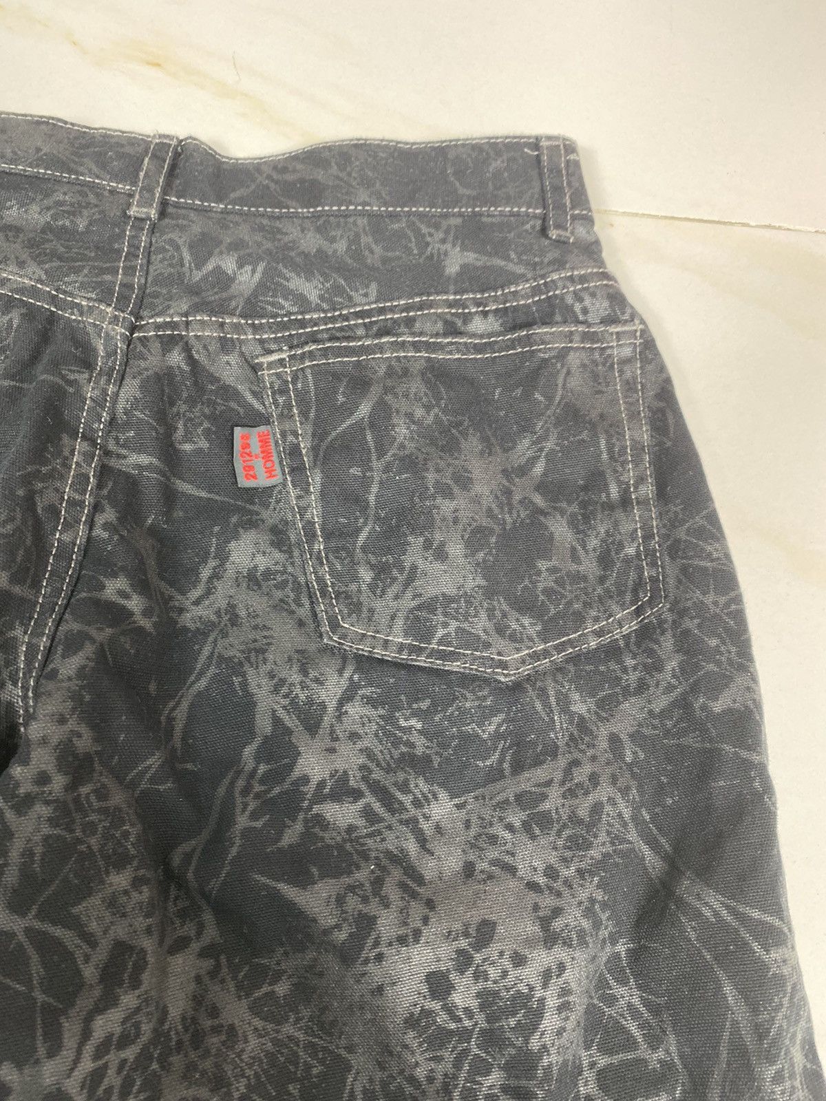 20471120 Japanese Brand 291295=Homme Printed OVP Pants S088 Size US 29 - 13 Thumbnail