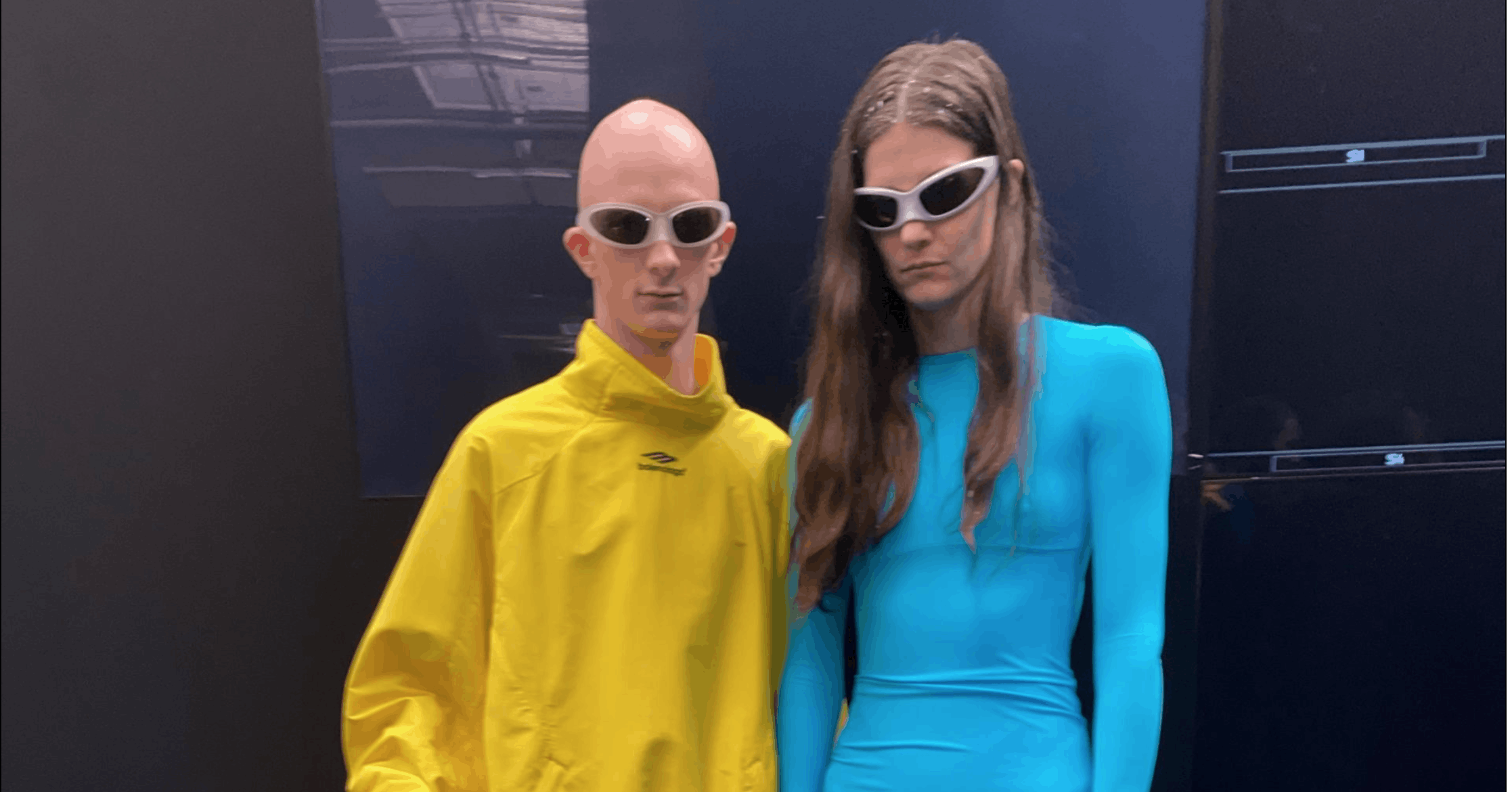Balenciaga FW22 HANDMADE PROTOTYPE SKIN CAT SUNGLASSES Size ONE SIZE - 2 Thumbnail