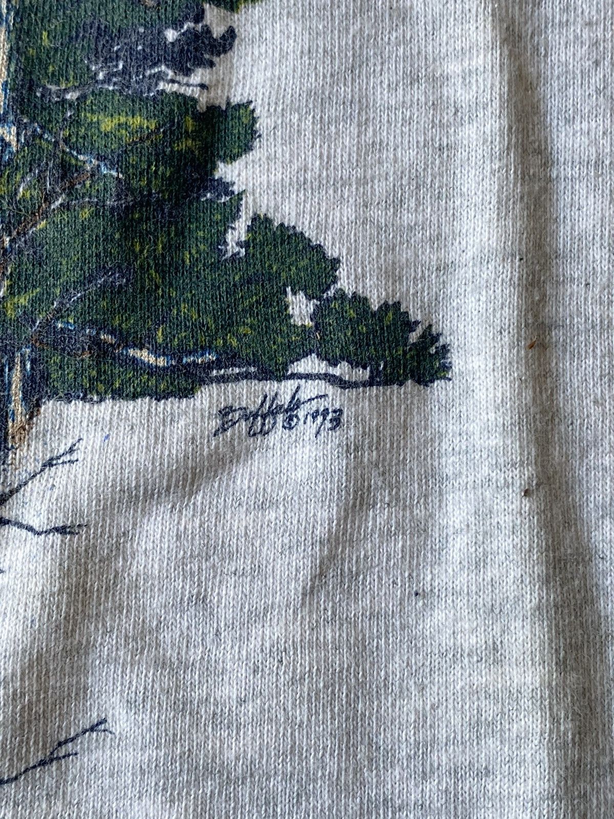 Vintage vintage 1993 Oregon Bald Eagle Tee Size US XL / EU 56 / 4 - 5 Thumbnail