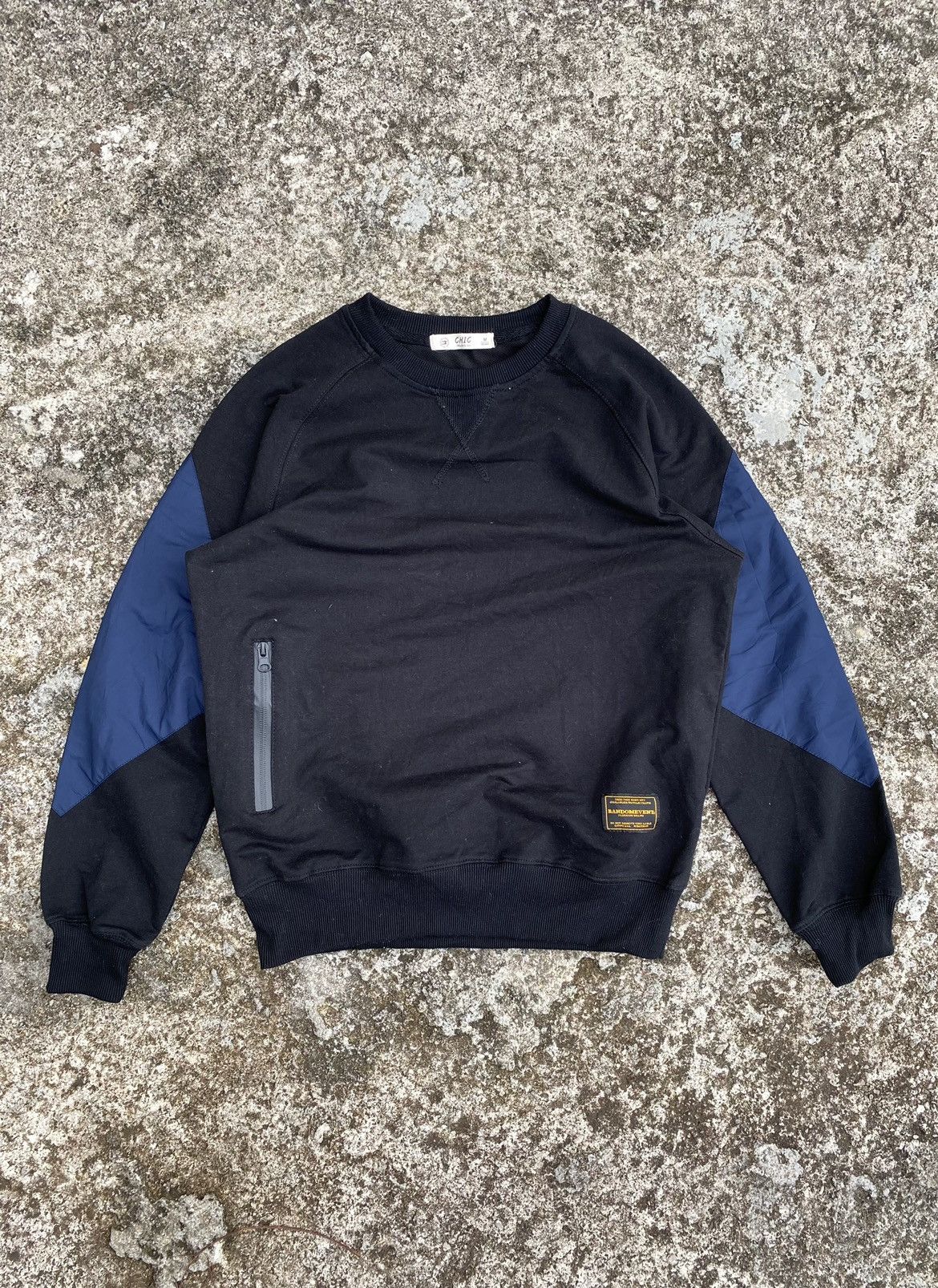 Japanese Brand Randomevent X Chic Made in Jun Single Pocket Sweatshirt Size US M / EU 48-50 / 2 - 1 Thumbnail