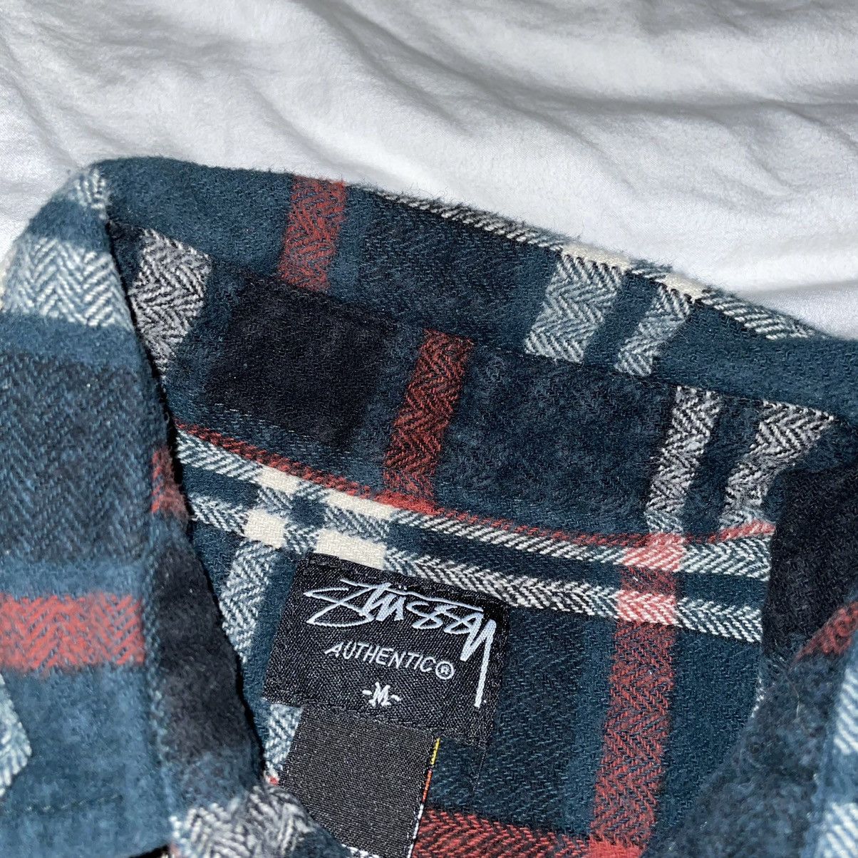 Stussy × Vintage Stussy Heavyweight Flannel Size US M / EU 48-50 / 2 - 3 Thumbnail