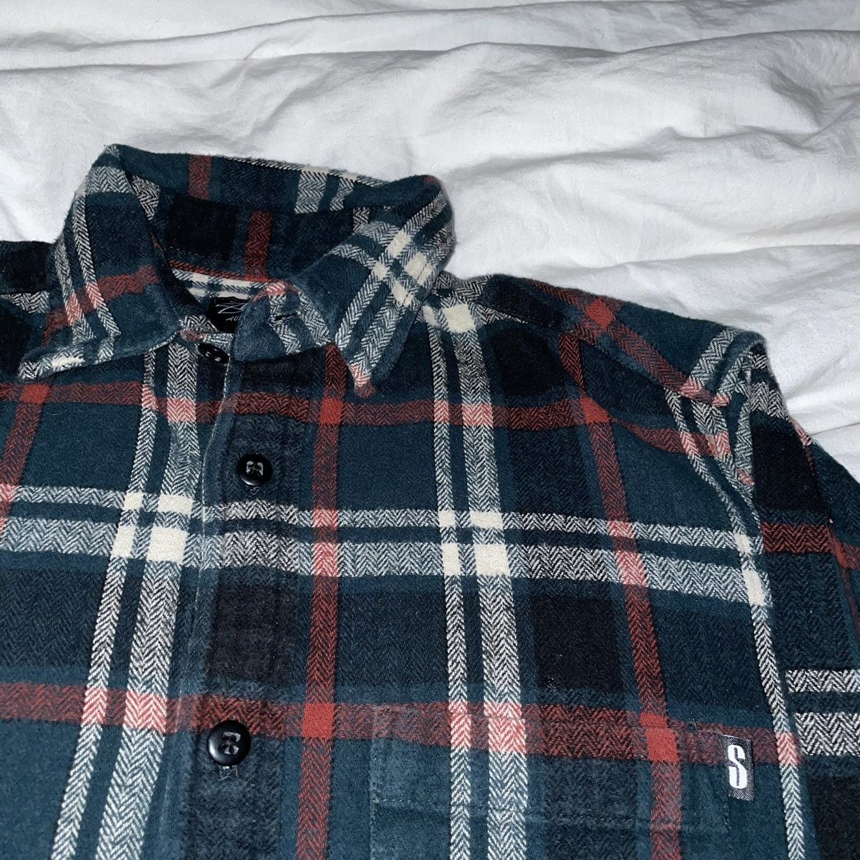 Stussy × Vintage Stussy Heavyweight Flannel Size US M / EU 48-50 / 2 - 2 Thumbnail