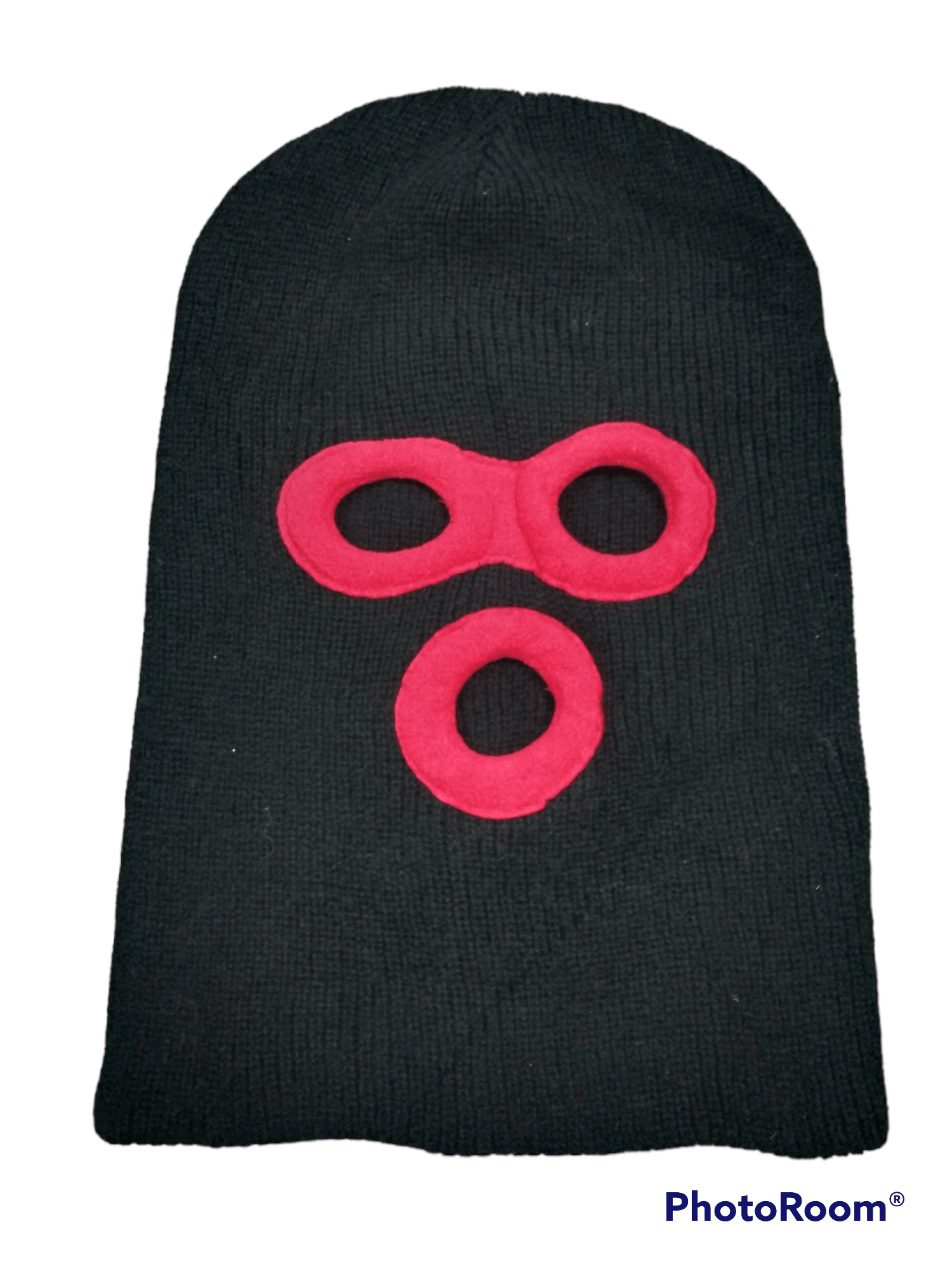 Japanese Brand BALACLAVA BLACK RED EYE FASHION Size ONE SIZE - 1 Thumbnail